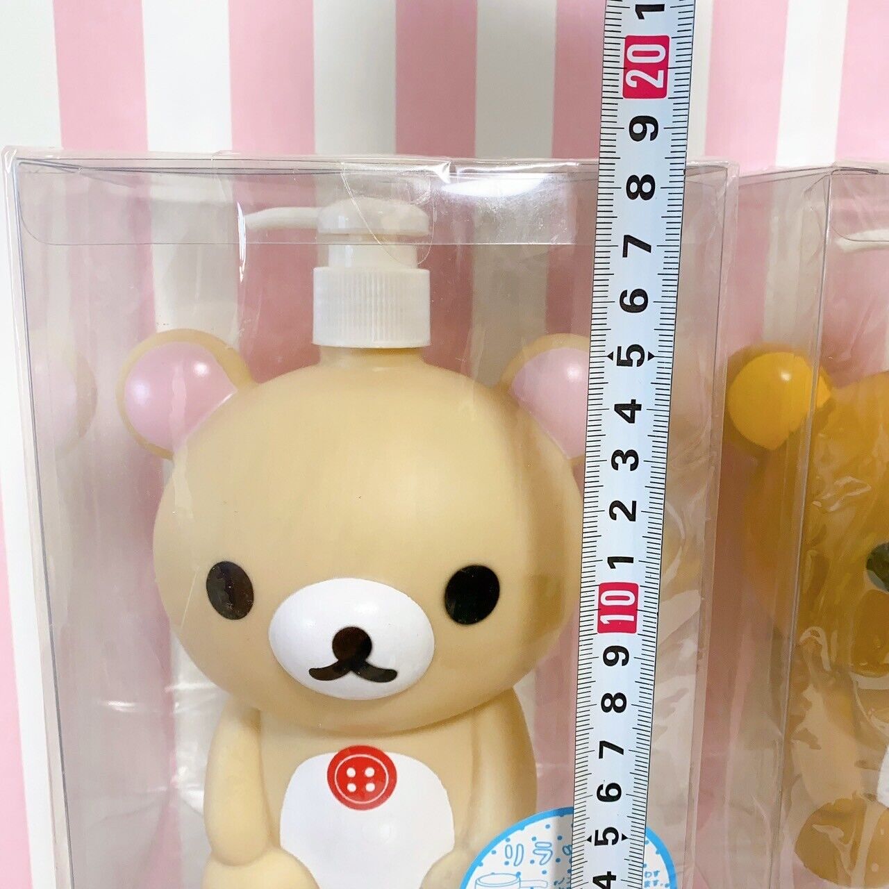 San-X Rilakkuma Korilakkuma Shampoo Bottle Set 2 Bear 600ml Kawaii Character