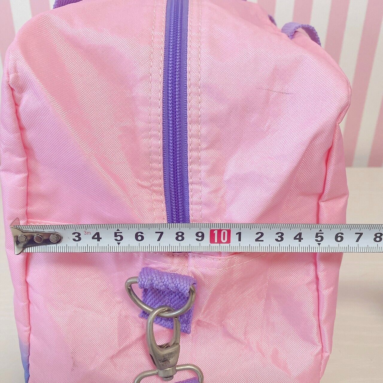 Mother Garden Usamomo Boston Bag Handbag Pink Ribbon Purple Dot Rabbit Star Rare