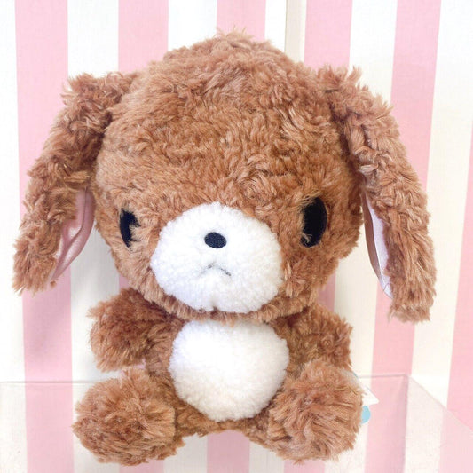 Sanrio Sugar Bunnies Kurousa Plush Soft Stuffed Toy Fluffy Doll Brown Kawaii