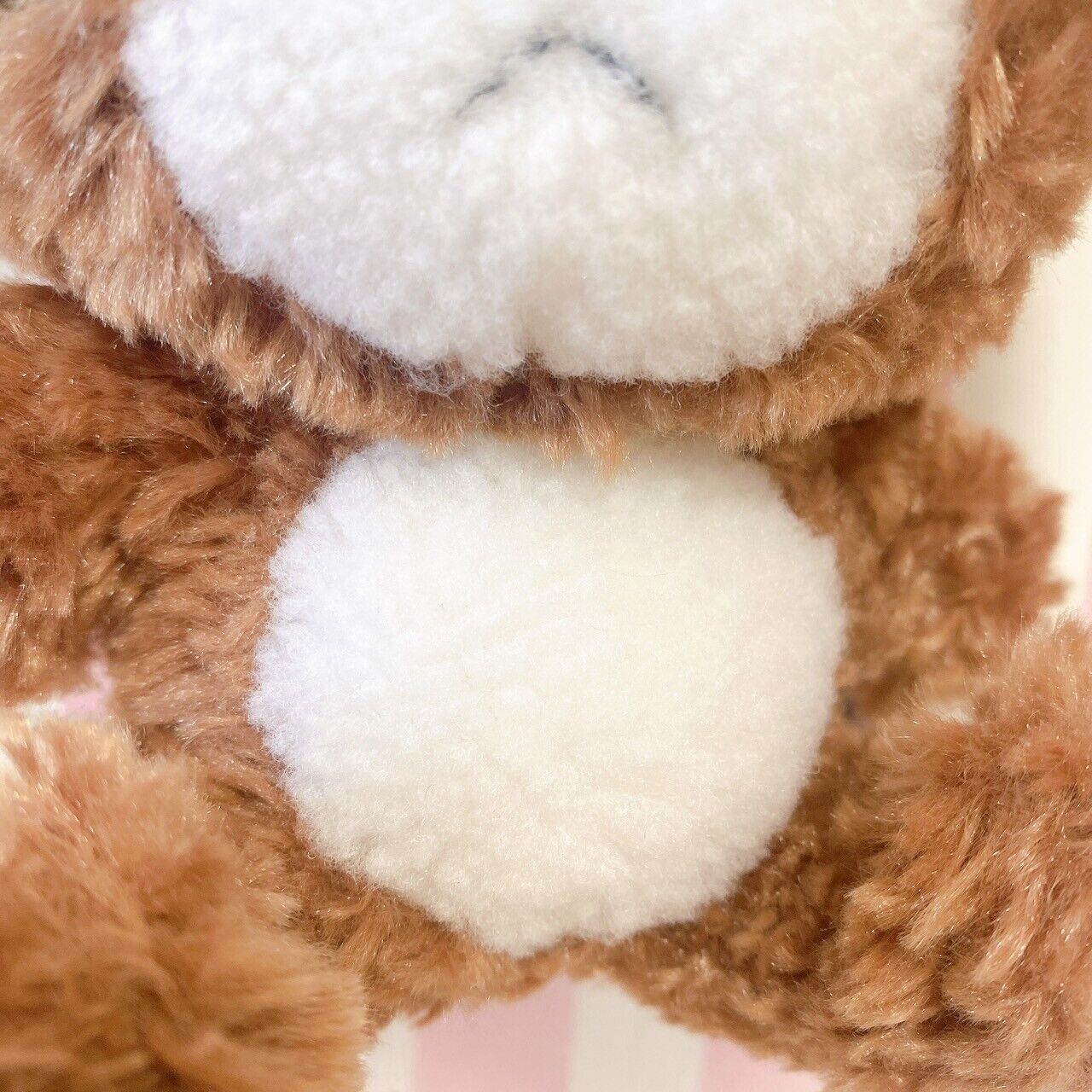 Sanrio Sugar Bunnies Kurousa Plush Soft Stuffed Toy Fluffy Doll Brown Kawaii