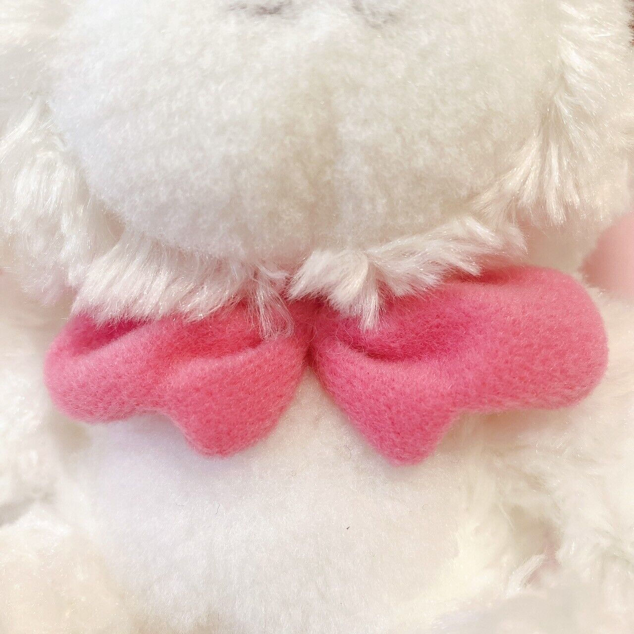 Sanrio Sugarbunnies Bunnies Plush Shirousa Soft Stuffed Toy Ribbon White Fluffy