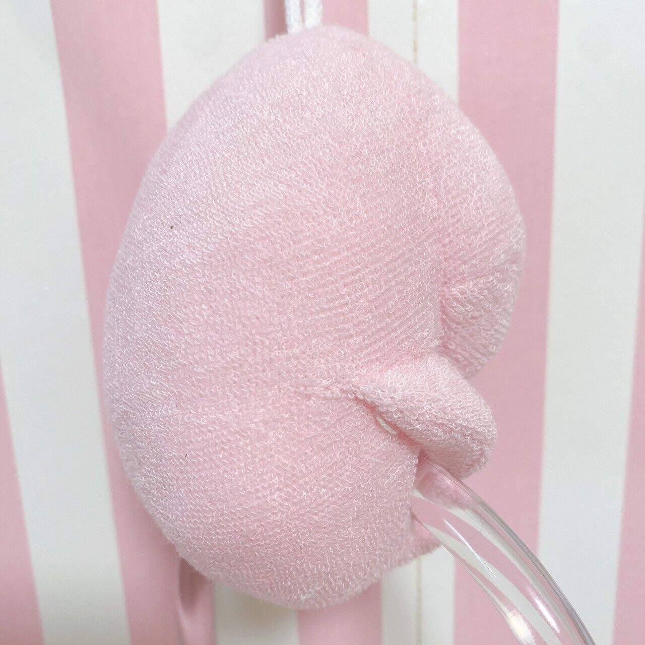 San-X Mamegoma Towel Hanger Set Plush Pink Sea Animals Fluffy Character Kawaii