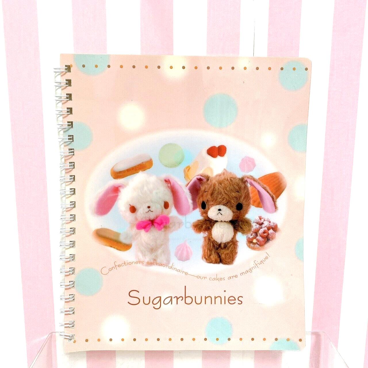 Sanrio Sugar Bunnies Ring Notepad NootBook Stationery Live Action Kawaii Rare