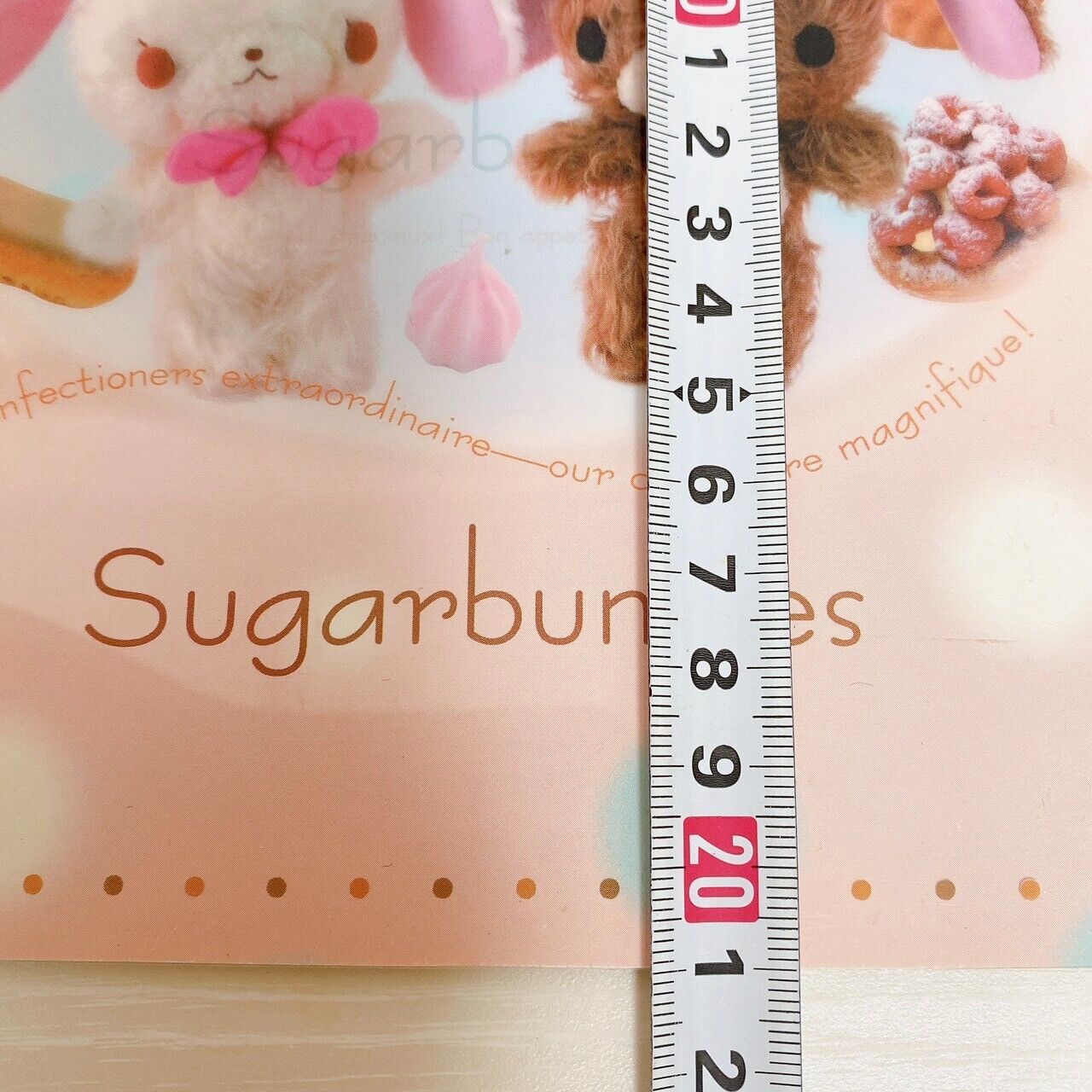 Sanrio Sugar Bunnies Ring Notepad NootBook Stationery Live Action Kawaii Rare