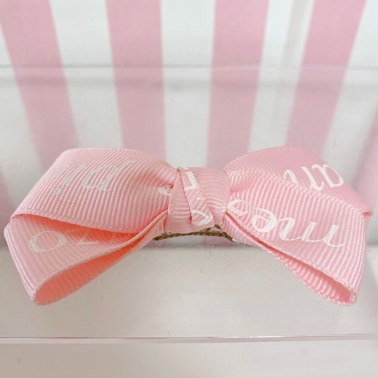 Mezzo Piano Pencil Case Stationery Set Pink Ribbon Card Letter Socks Pouch Rare