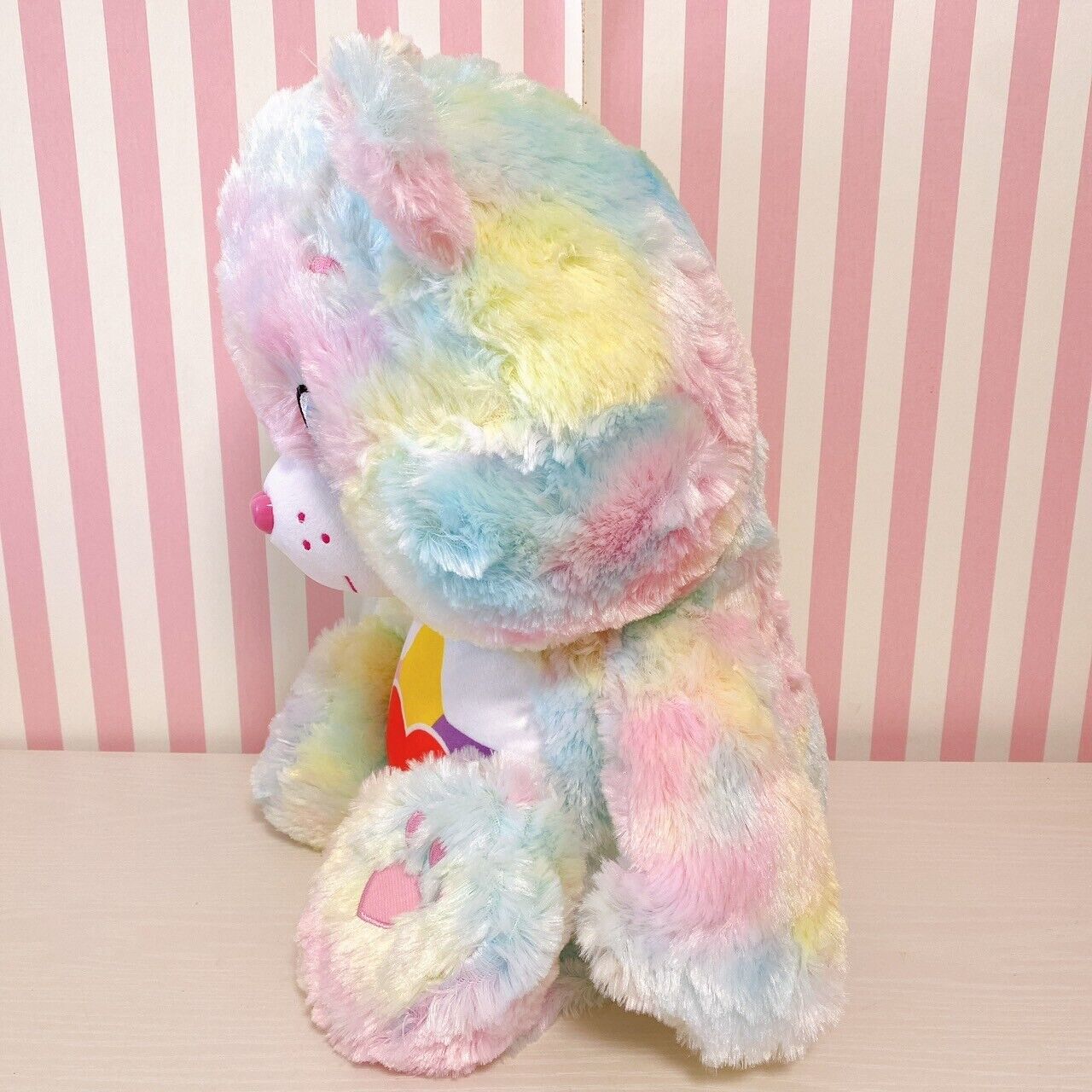 Care Bears Plush Soft Stuffed Toy Doll Rainbow Bear Heart Star Fluffy Kawaii