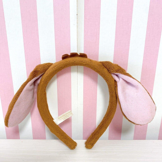 Sanrio Sugar Bunnies Headband Hair Accessory Kurousa Rabbit Brown Ear Fluffy