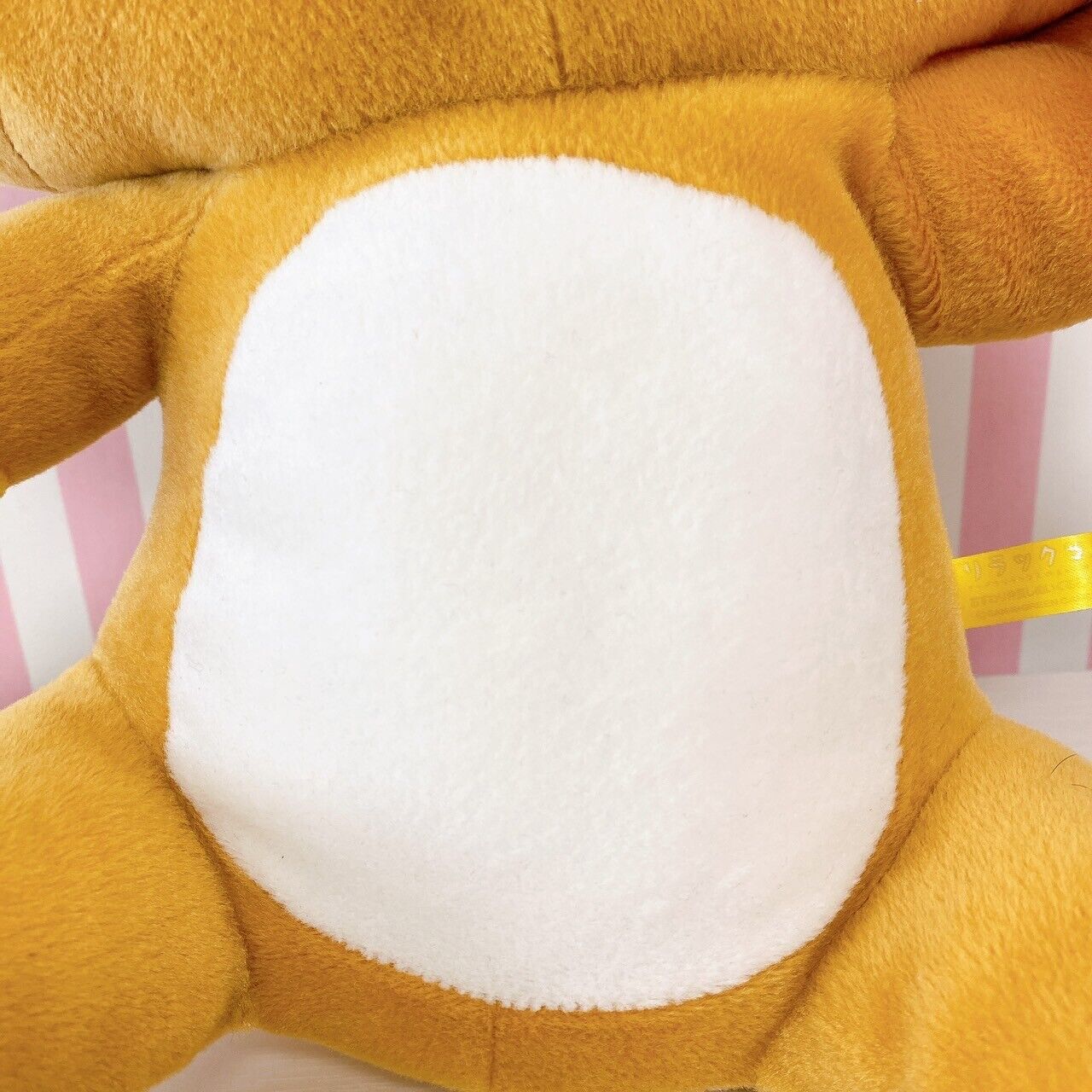 San-x Rilakkuma Plush Soft Stuffed Toy Doll Alphabet R Bear Brown Fluffy Kawaii