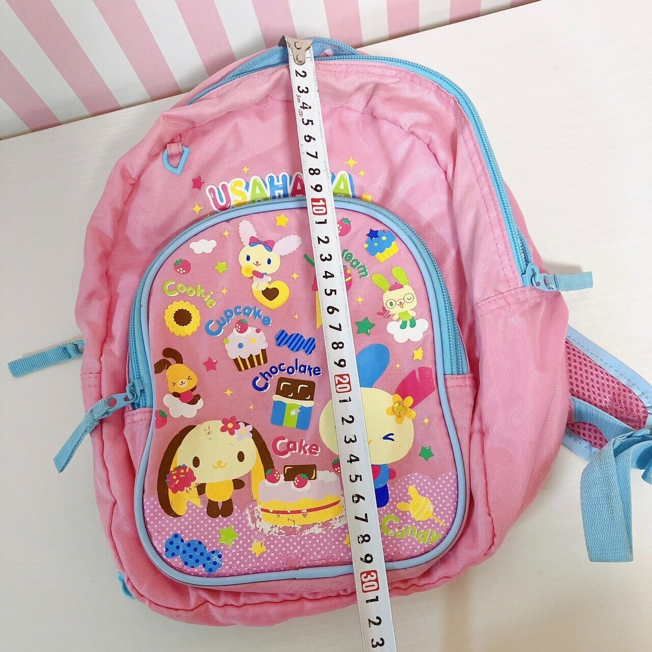 Sanrio Usahana Backpack Rucksack School Bag Pink Cake Chocolate Cookie Ice Cream