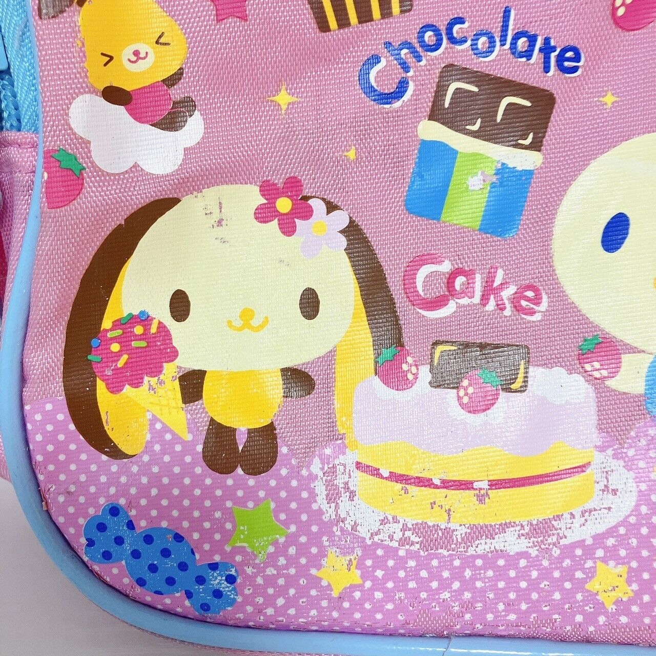 Sanrio Usahana Backpack Rucksack School Bag Pink Cake Chocolate Cookie Ice Cream