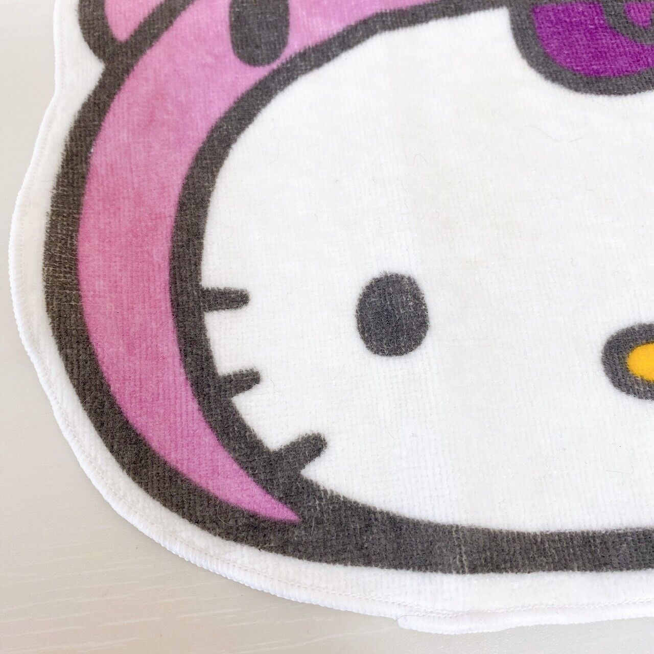 Sanrio Hello Kitty Gloomy Bear Collaboration Mini Towel Purple Cat Kawaii Rare