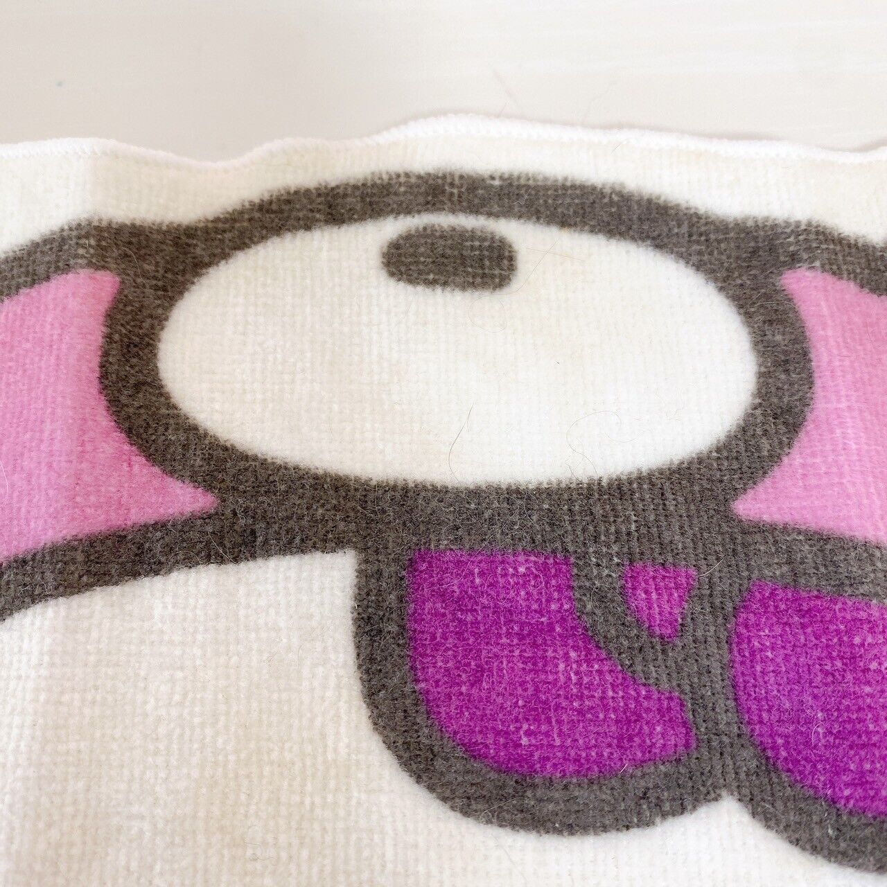 Sanrio Hello Kitty Gloomy Bear Collaboration Mini Towel Purple Cat Kawaii Rare