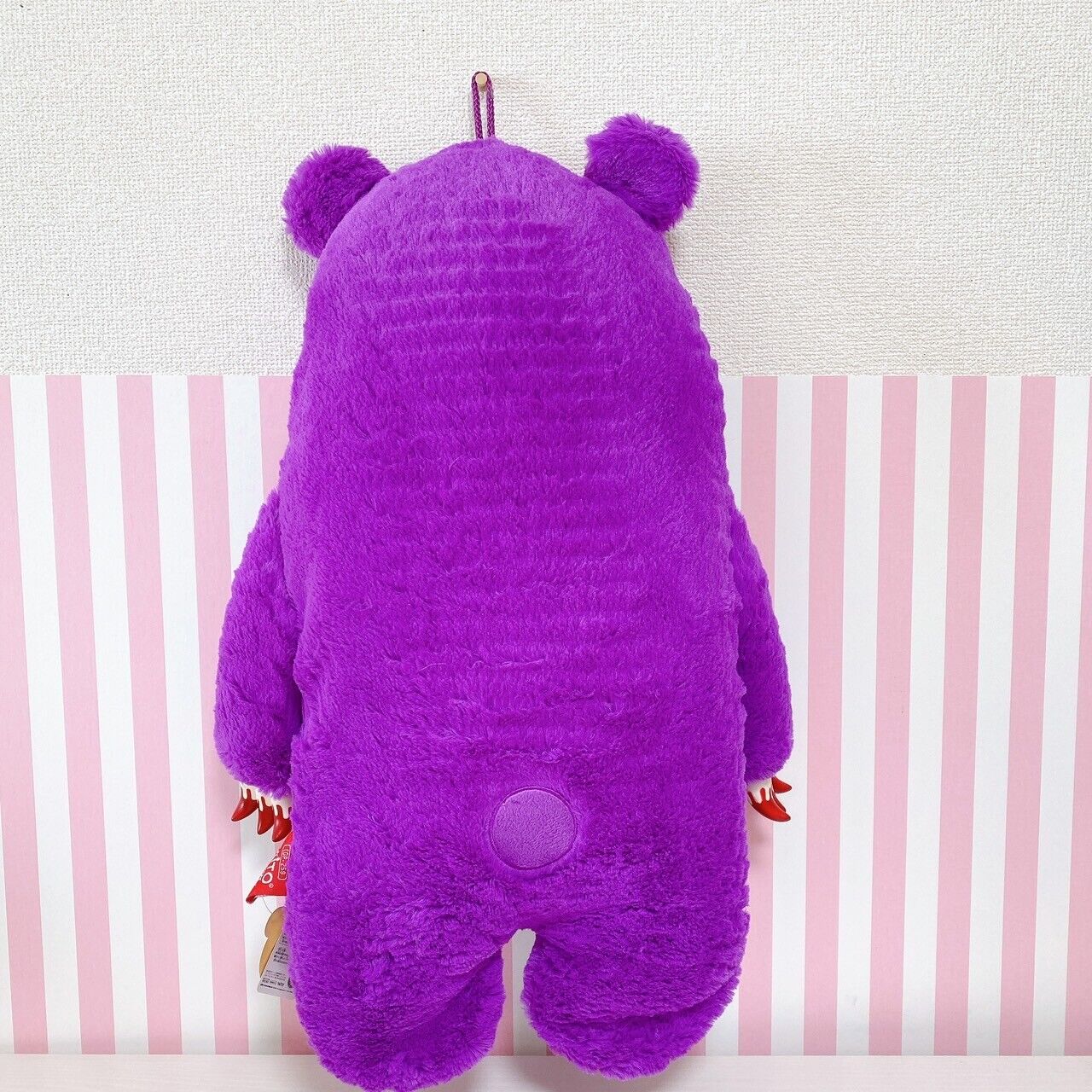 Gloomy Bear Hugging Body Pillow Fluffy Plush Toy cgp 259 Purple Kawaii Character