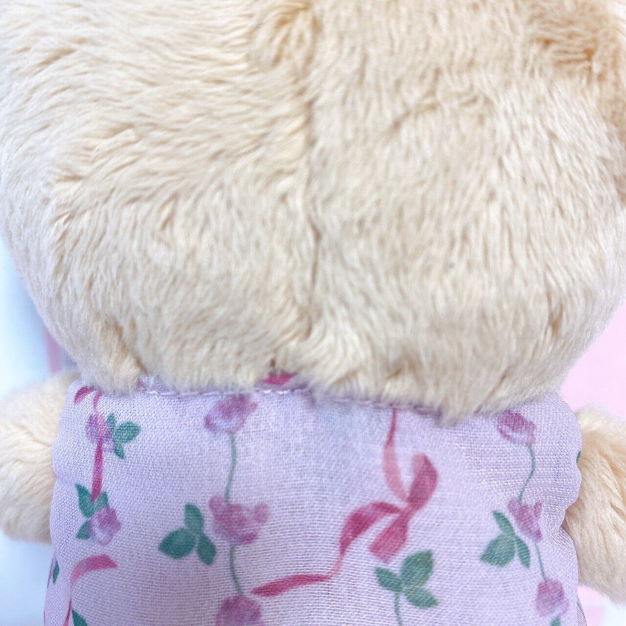 Rilakkuma Maison de FLEUR Collaboration Bag Charm Mascot Bear Ribbon Pink Hat