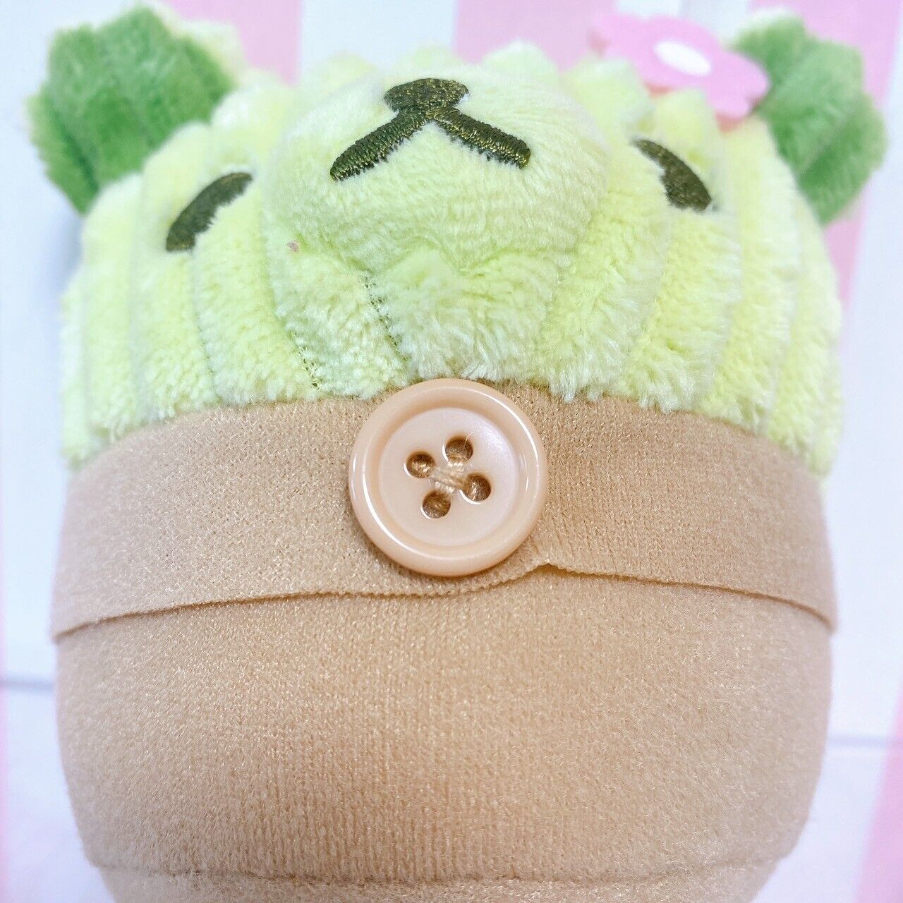 San-x Rilakkuma Plush Set 4 Cactus Mascot Ball Chain Korilakkuma Kiiroitori Bear