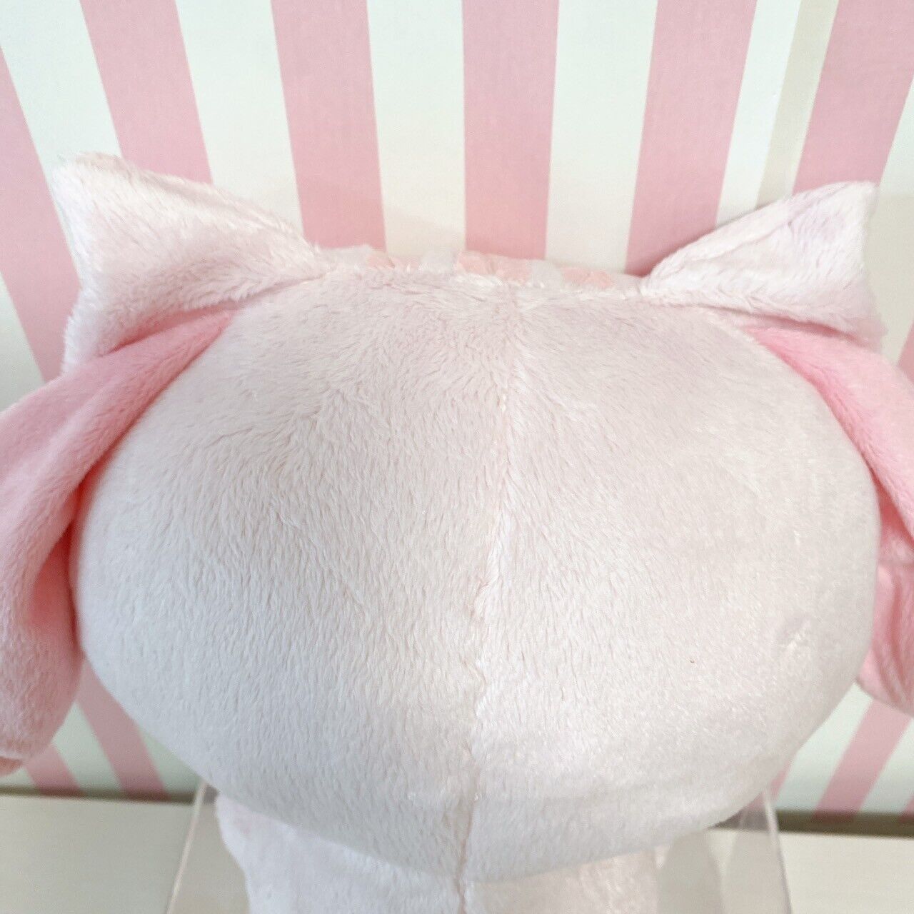 Sanrio My Melody Kuromi Plush Set 2 Soft Stuffed Toy Fluffy Tabby Cat Costume