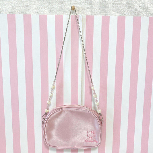 Sanrio Charmmy Charmy Kitty Shoulder Bag Pouch Pink Rose Cat Heart Kawaii Rare