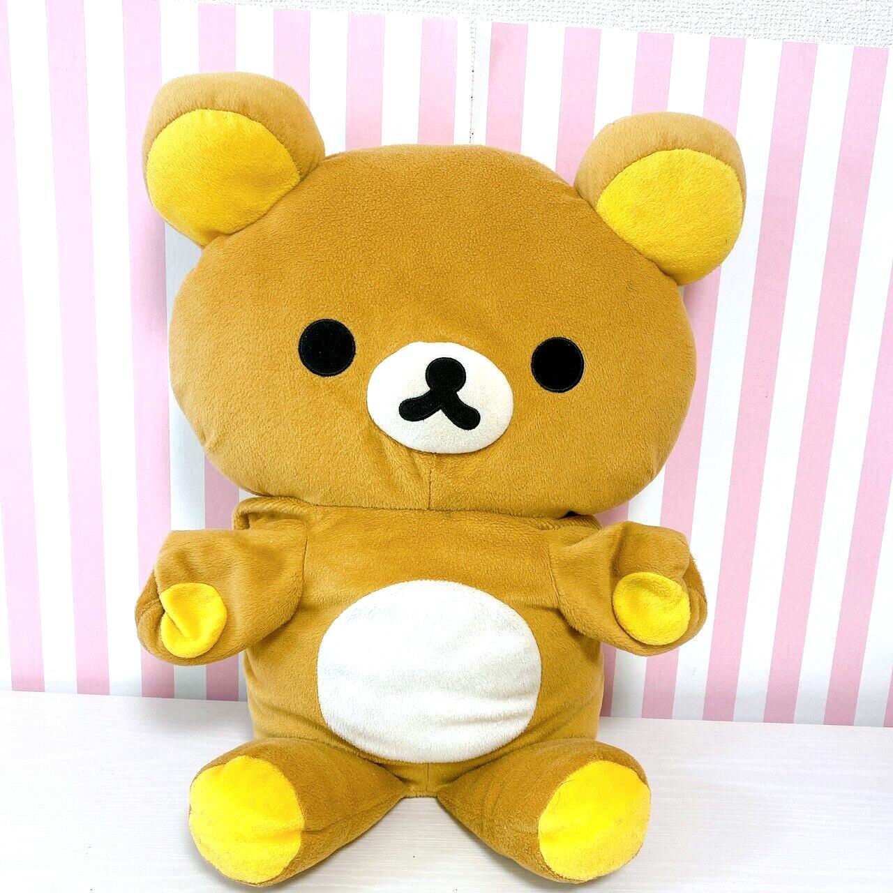 San-X Rilakkuma Plush Doll Soft Stuffed Toy Fluffy Large Kawaii Character Rare