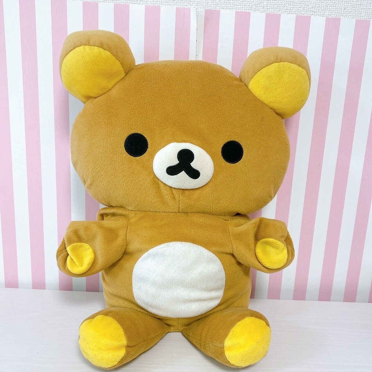 San-X Rilakkuma Plush Doll Soft Stuffed Toy Fluffy Large Kawaii Character Rare