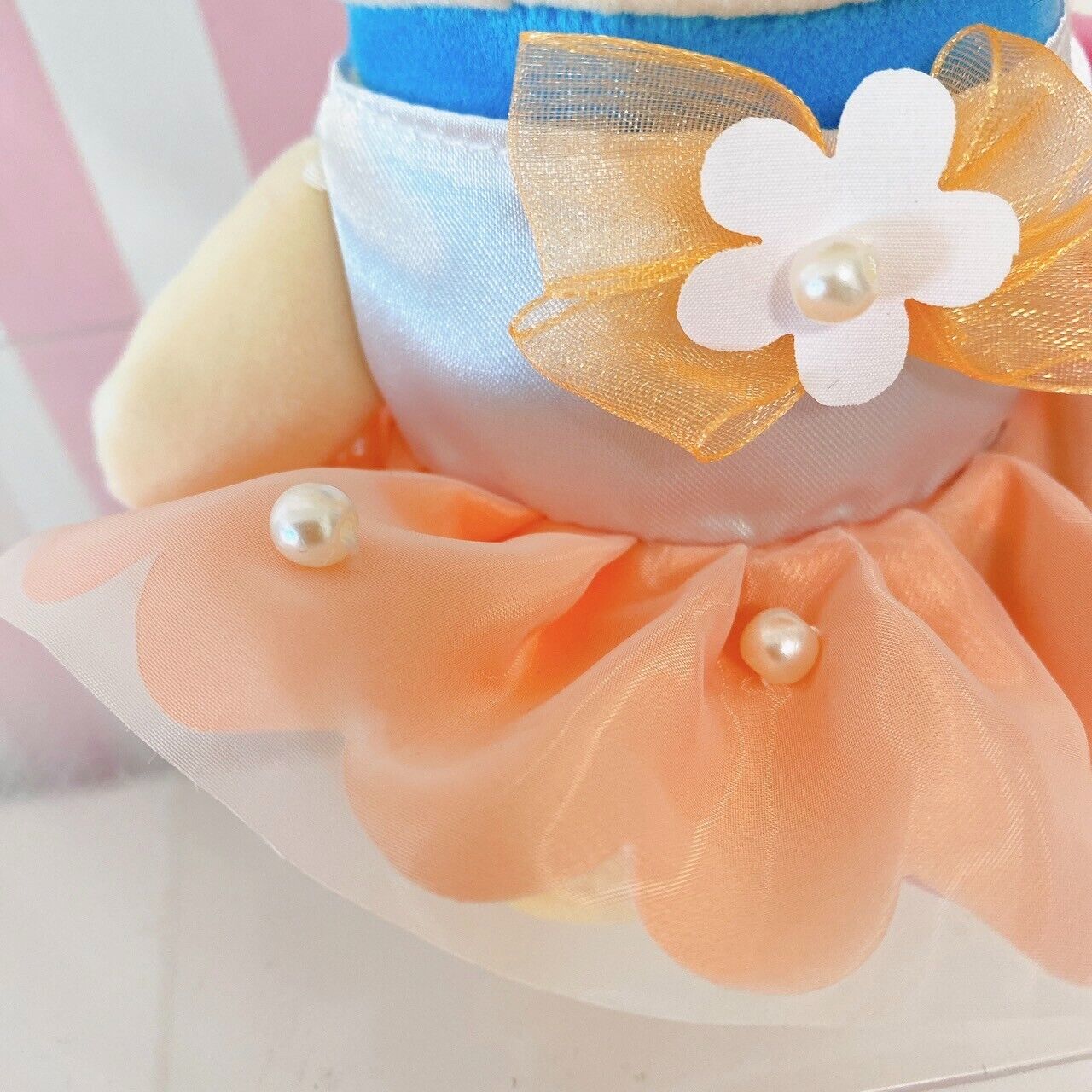 Sanrio Usahana Ballerina Plush Set 3 Soft Stuffed Toy Doll Rabbit Tiara Fluffy