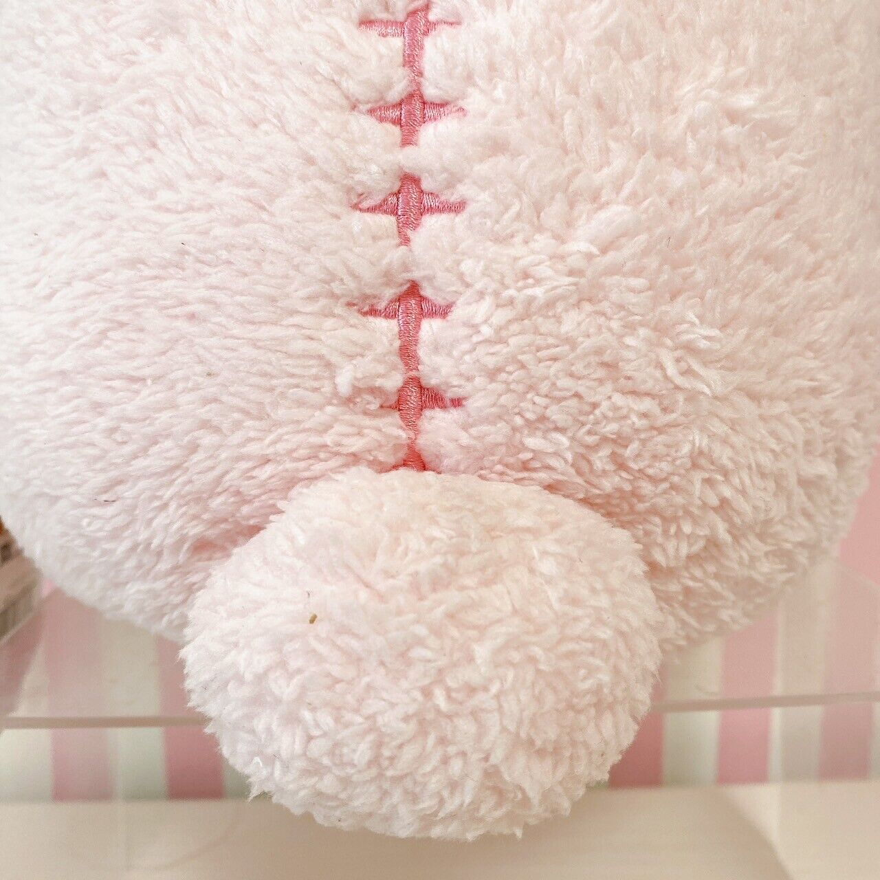 Rilakkuma Plush Soft Stuffed Toy Doll Sakura Cherry Blossom Bear Ribbon Pink XL