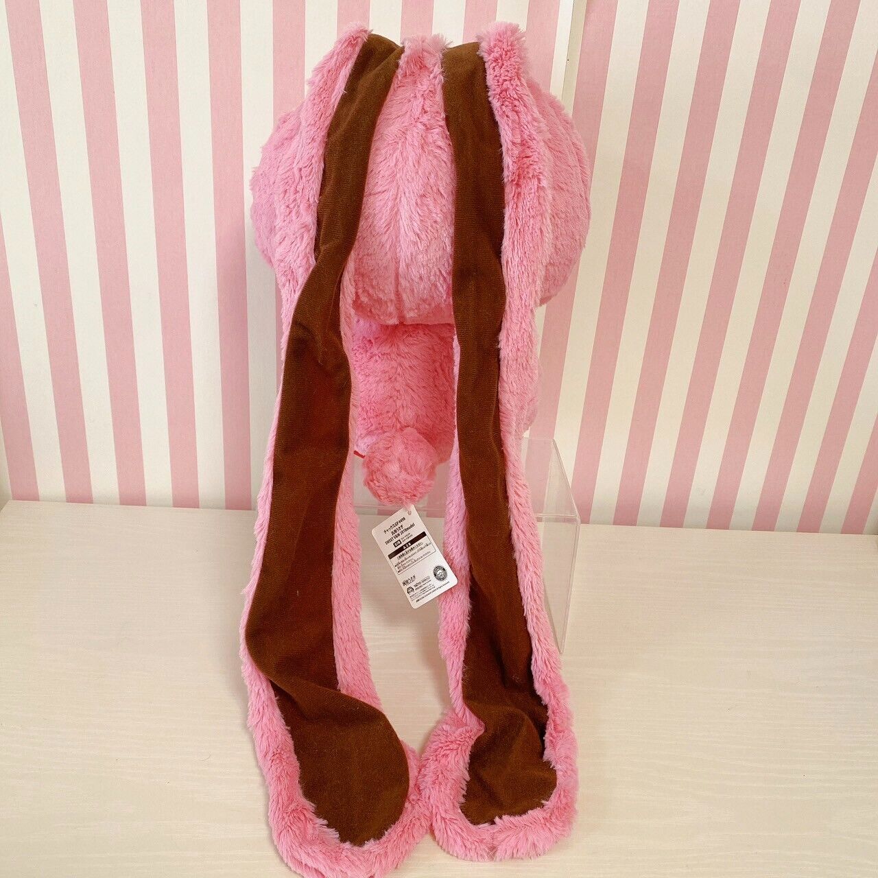 Hanyou Usagi All Purpose Rabbit Plush Soft Stuffed Toy Doll Pink Valentine CGP