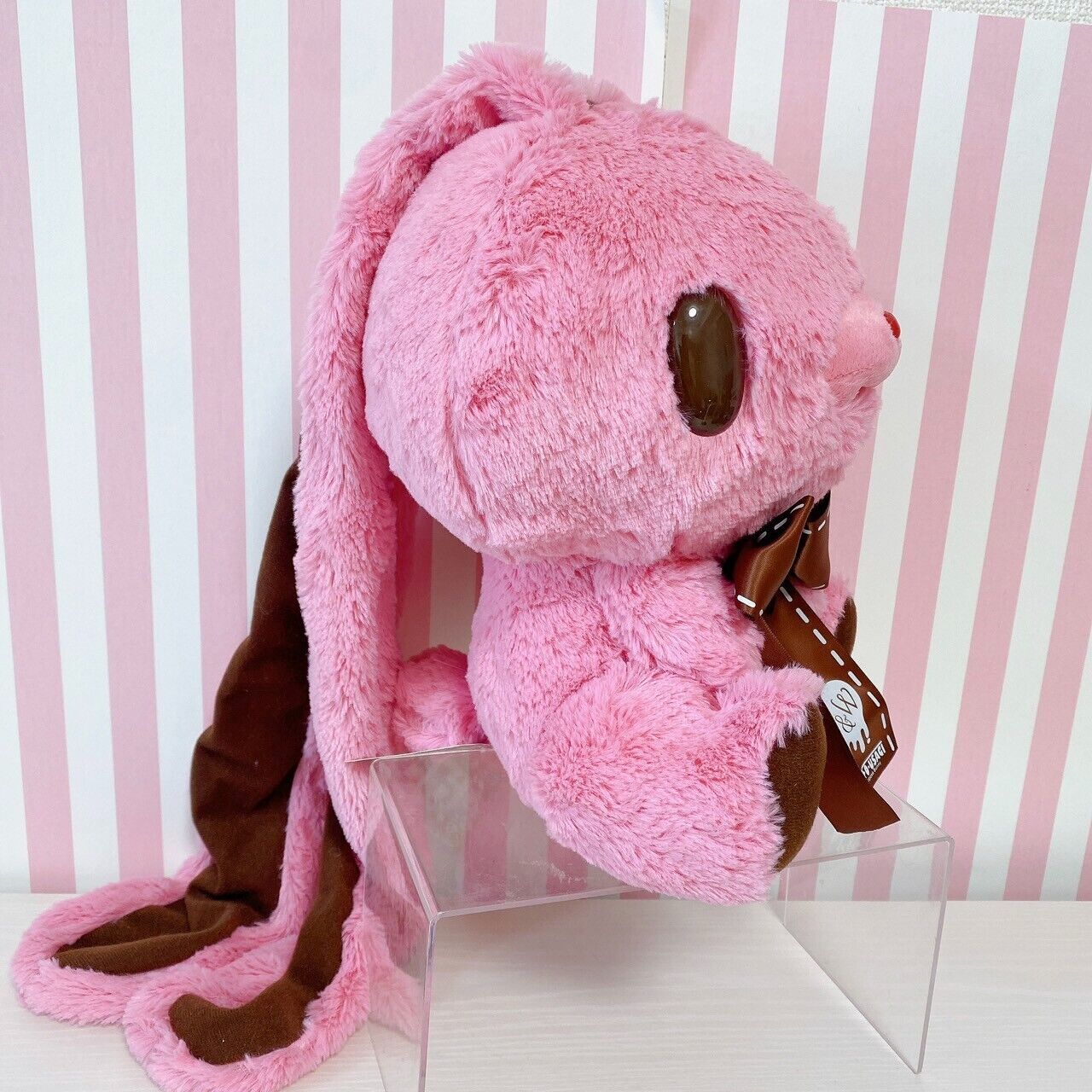 Hanyou Usagi All Purpose Rabbit Plush Soft Stuffed Toy Doll Pink Valentine CGP