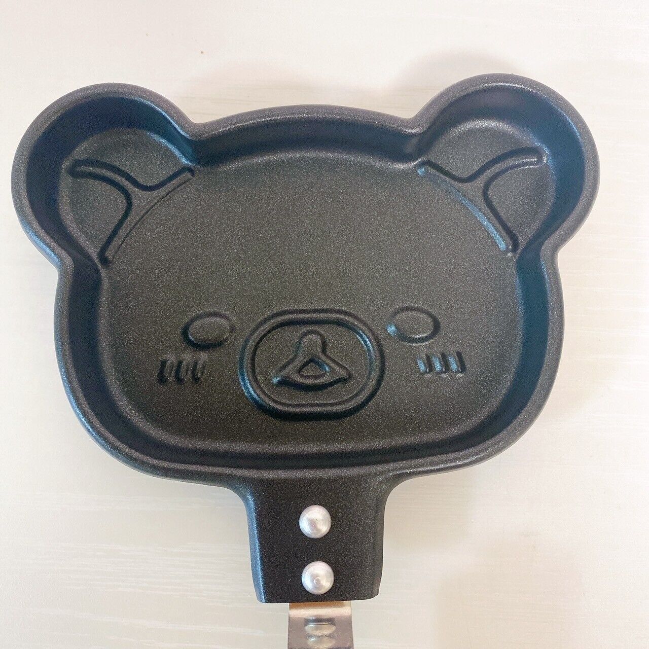 San-X Rilakkuma Frying Pan Bear Face Cooking 20th Anniversary Black Kitchen Rare