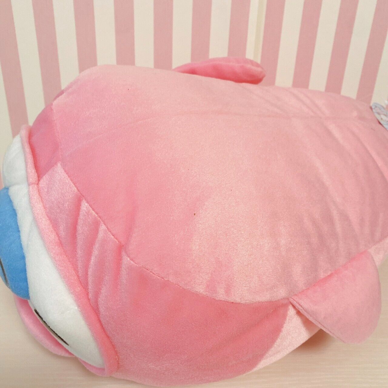 San-X Mamegoma Plush Soft Stuffed Toy Dolphin Aquarium Pink Fluffy Part 2 Rare