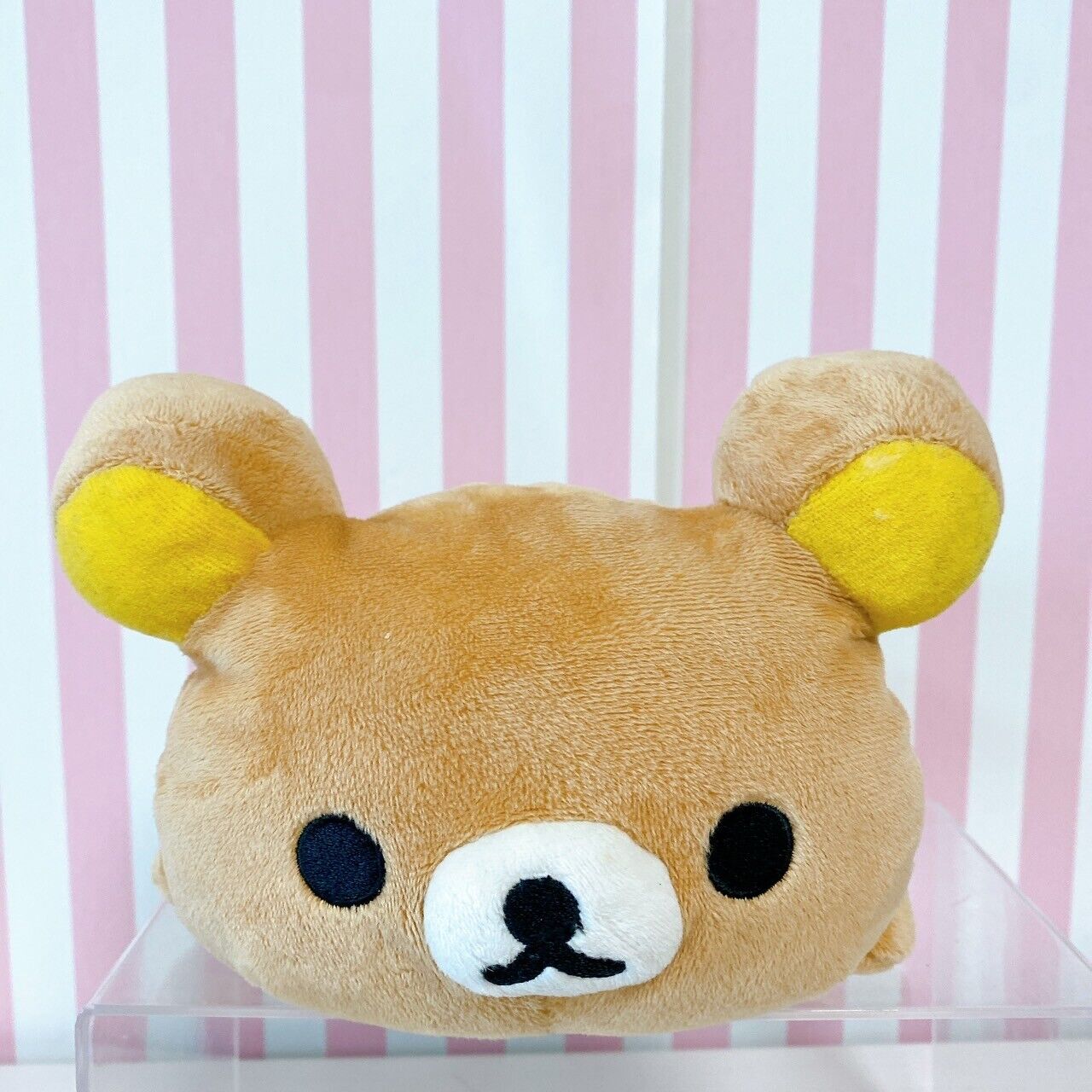 San-X Rilakkuma Plush Soft Stuffed Toy Multi Case Bear Brown Fluffy Dot Car Dot