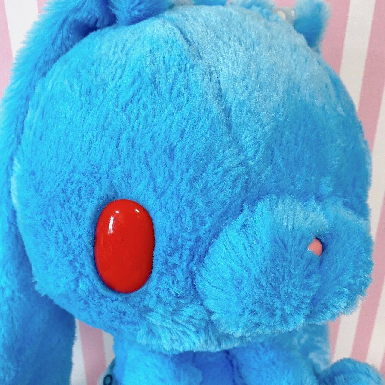 Taito Hanyou Usagi All Purpose Bunny Plush Blue Dot Chax GP 322 Soft Stuffed Toy