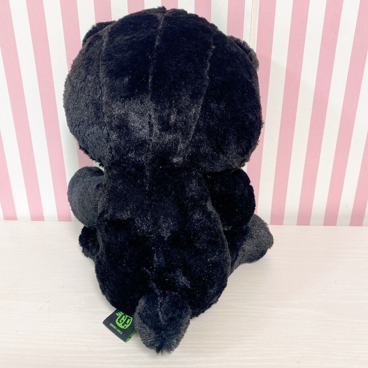 TAiTo Gloomy Bloody Bear Horror Tone Black Plush Doll Soft Stuffed Toy Sitting