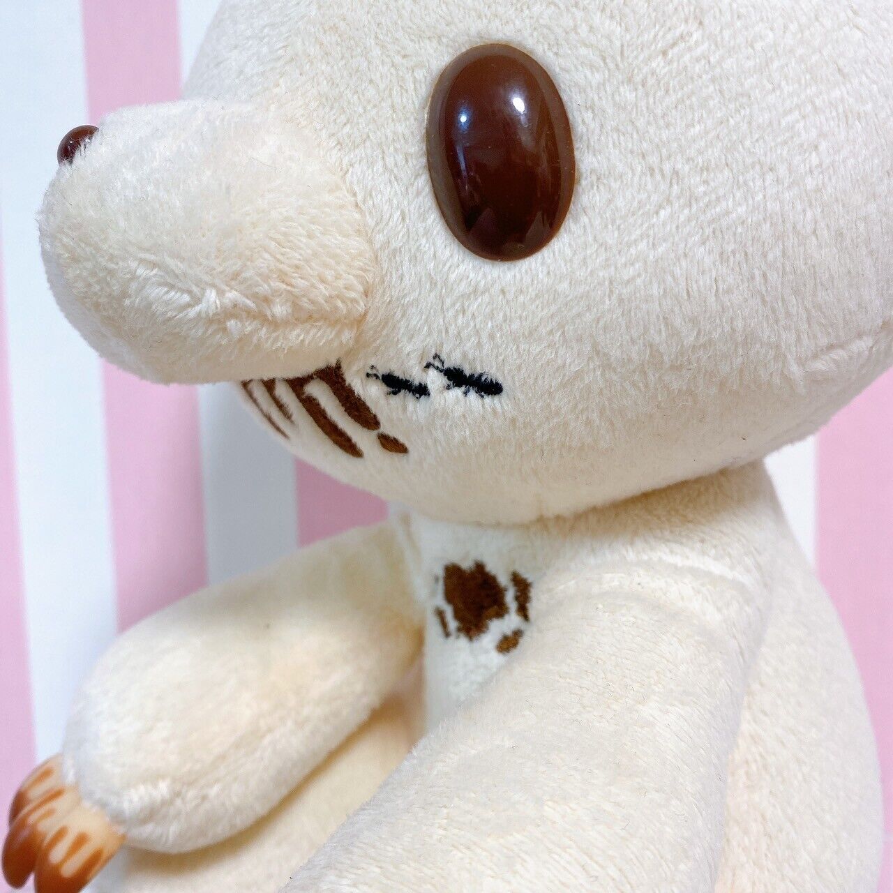 Gloomy Bloody Bear Plush Soft Stuffed Toy Doll White Chax CGP Valentine Ant Rare