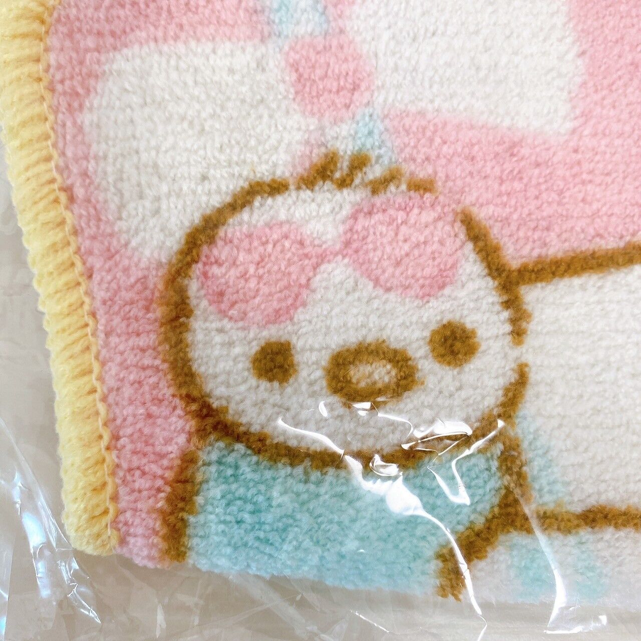 San-X Rilakkuma Korilakkuma Mat Rug Beach Juice Soda Sunglasses Bear Die Cut