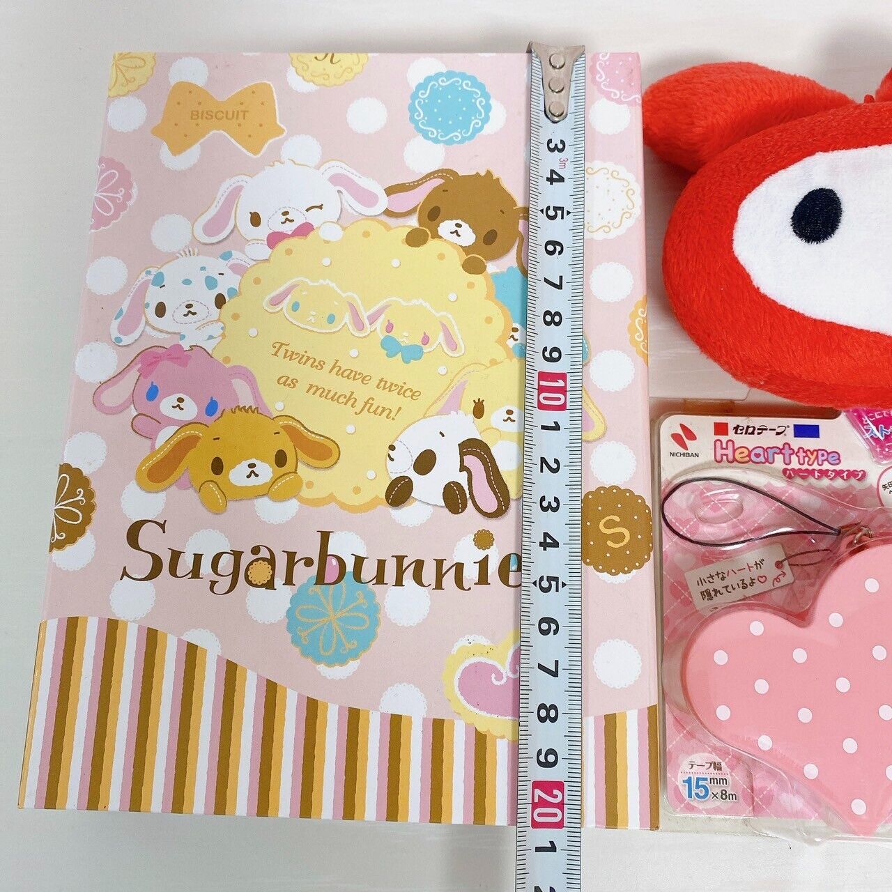 Sanrio Sugar Bunnies My Melody Stationery Set Mezzo Piano Box Memo Sticker Rare