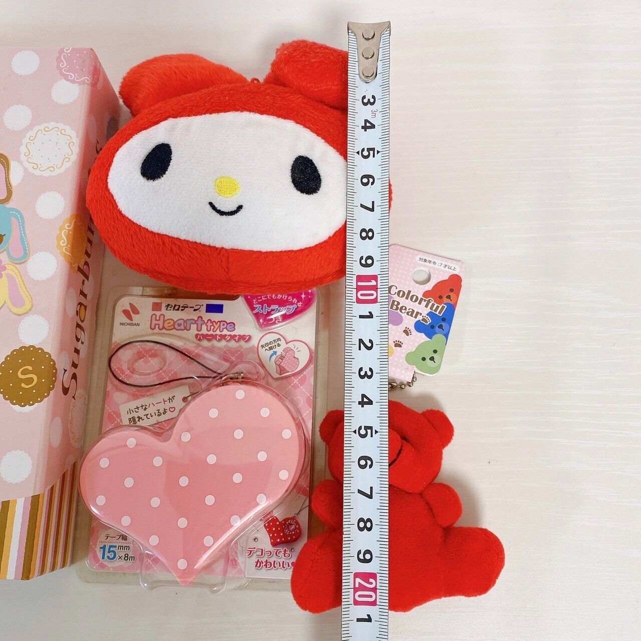 Sanrio Sugar Bunnies My Melody Stationery Set Mezzo Piano Box Memo Sticker Rare