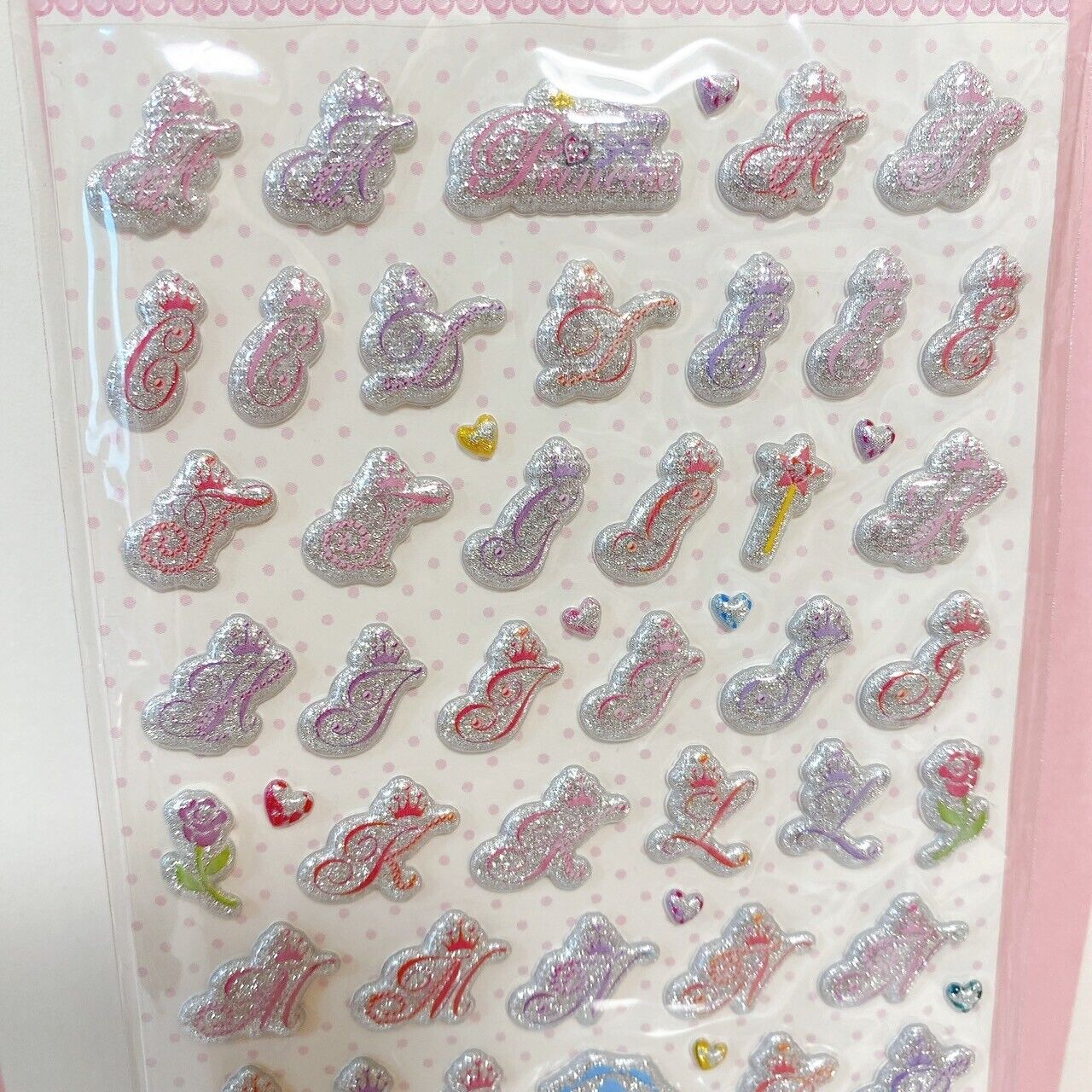 Mezzo Piano Stationery 4 Set Sticker Ribbon Heart Popo Mimi Kawaii Character