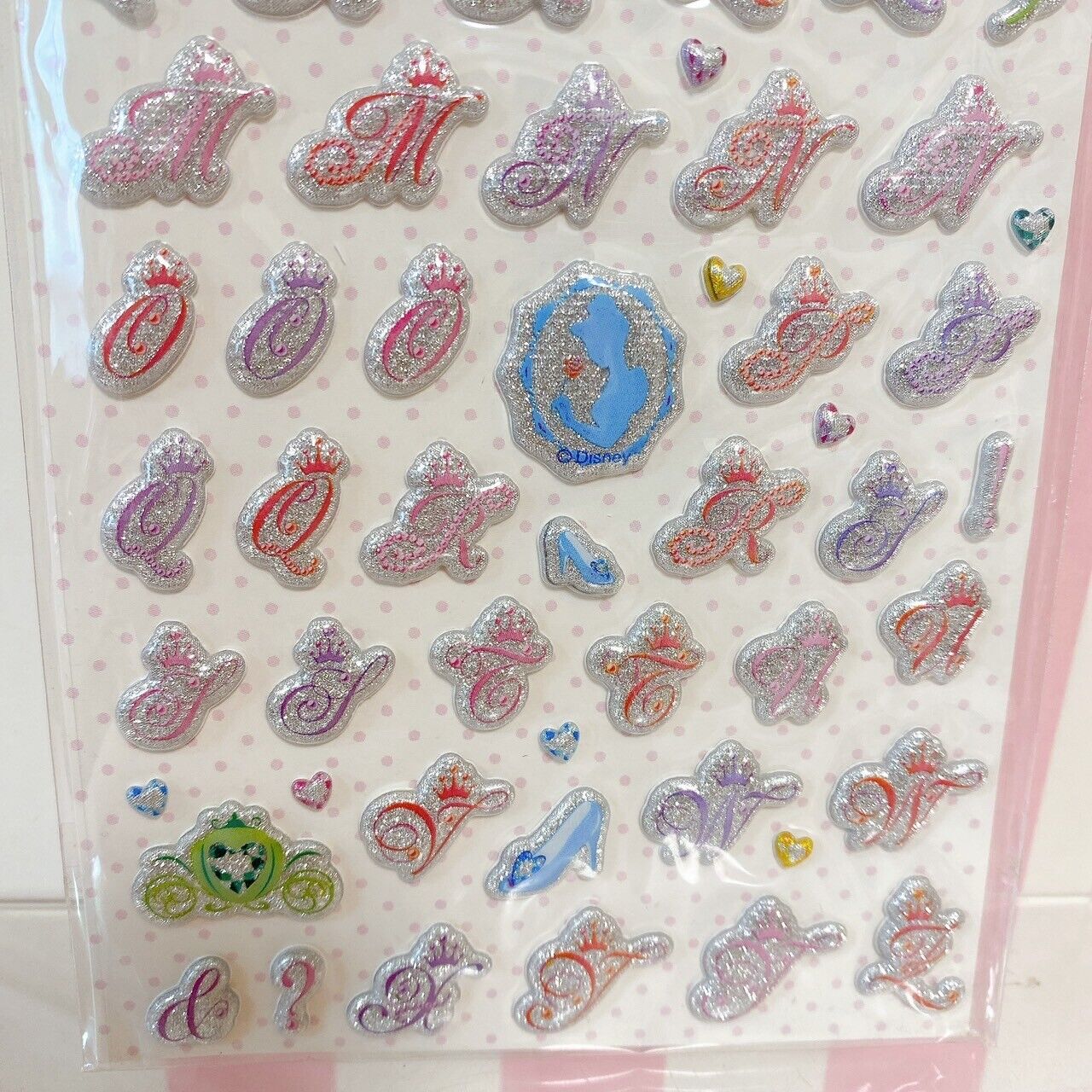 Mezzo Piano Stationery 4 Set Sticker Ribbon Heart Popo Mimi Kawaii Character