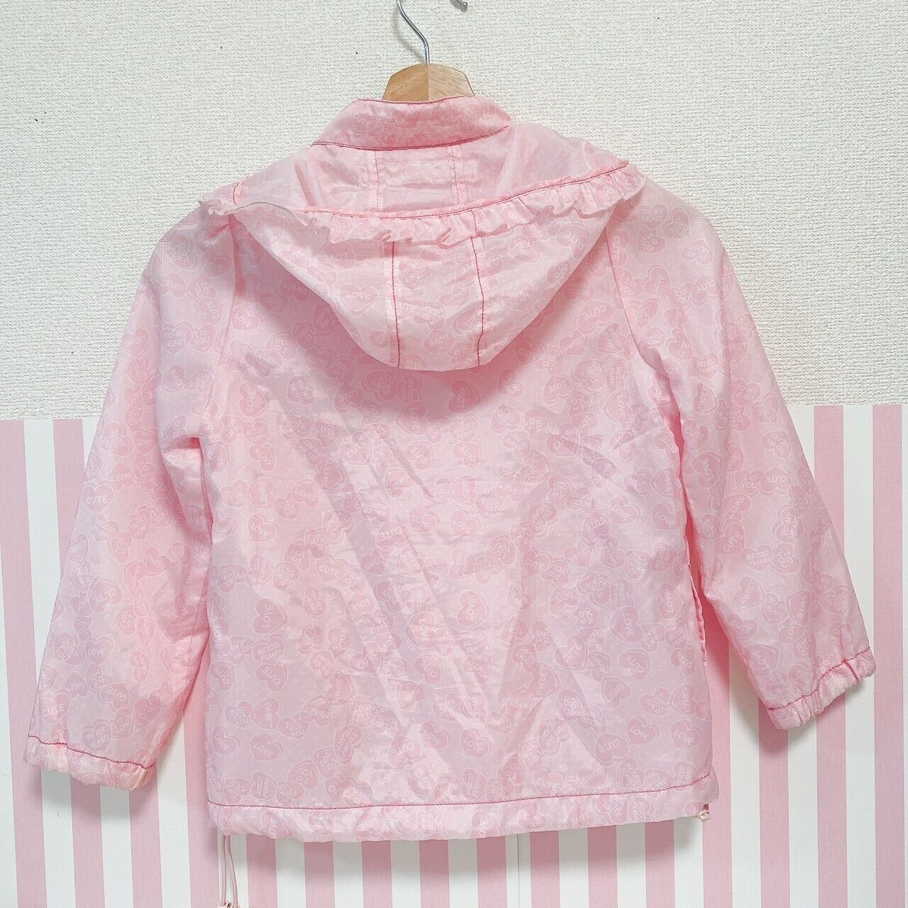 Mezzo Piano Jumper Trainer Pink Size 130cm 51in Long Sleeve Thin Character Rare