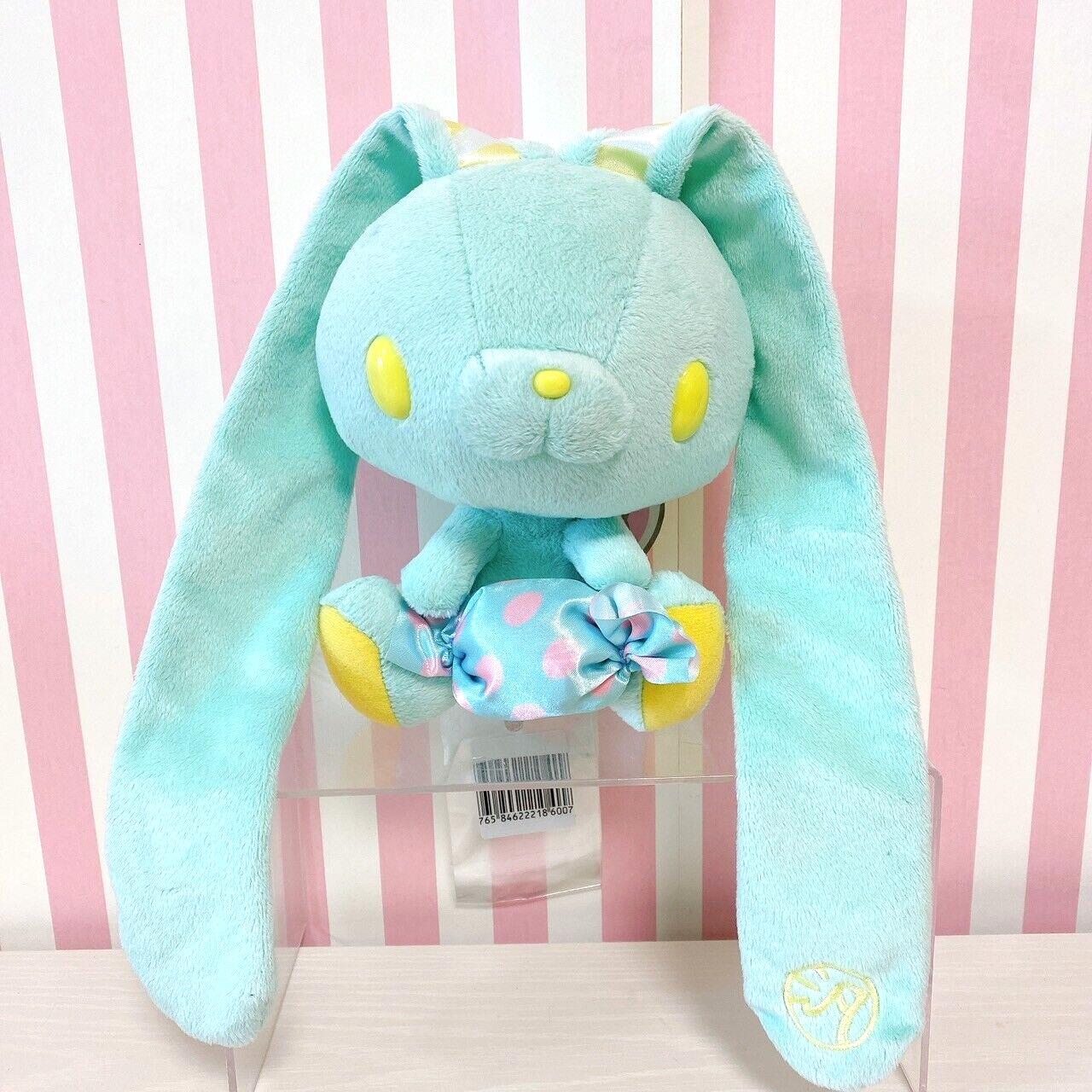 Taito Hanyou Usagi All Purpose Bunny Plush Candy Sky Blue Halloween Soft Toy Dot