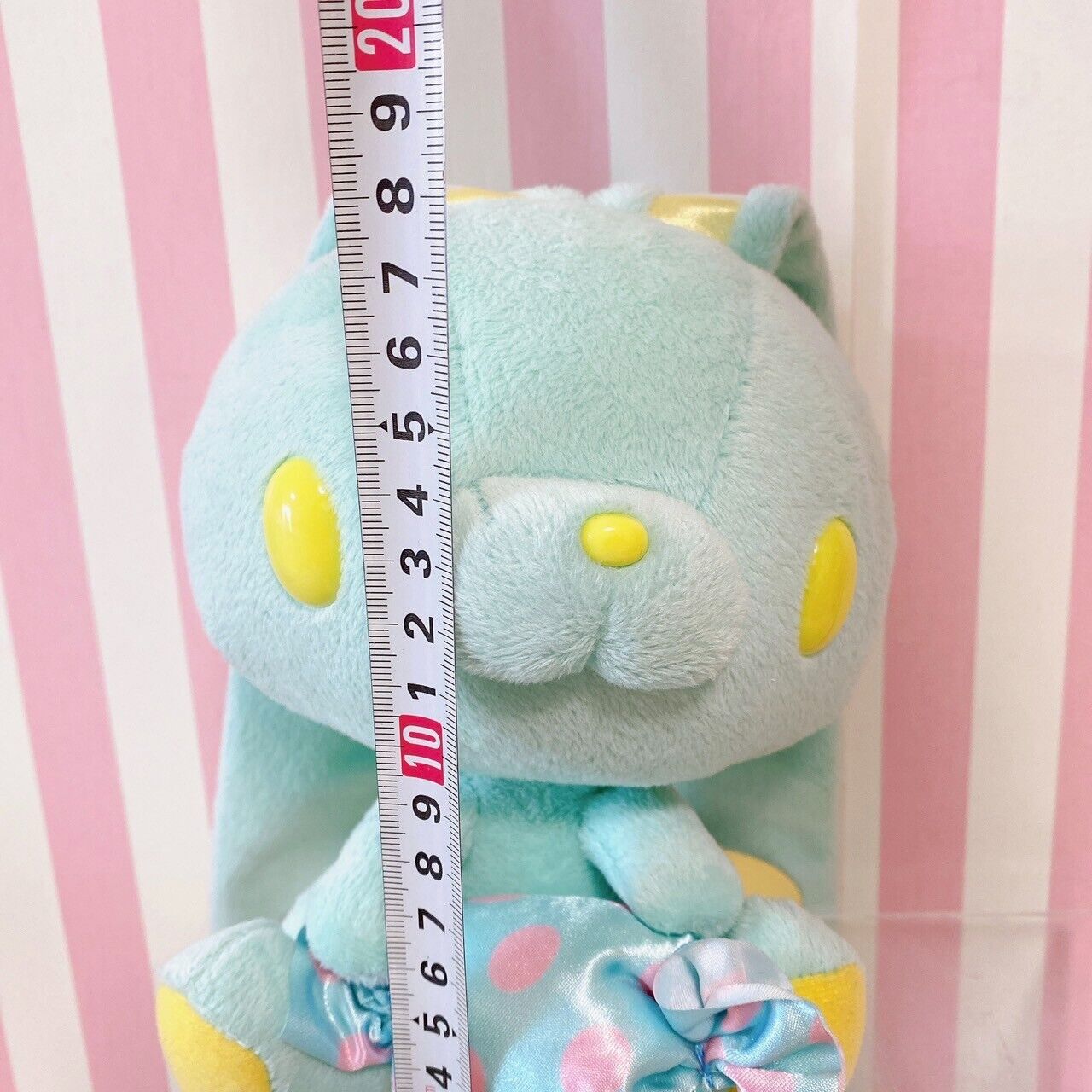 Taito Hanyou Usagi All Purpose Bunny Plush Candy Sky Blue Halloween Soft Toy Dot