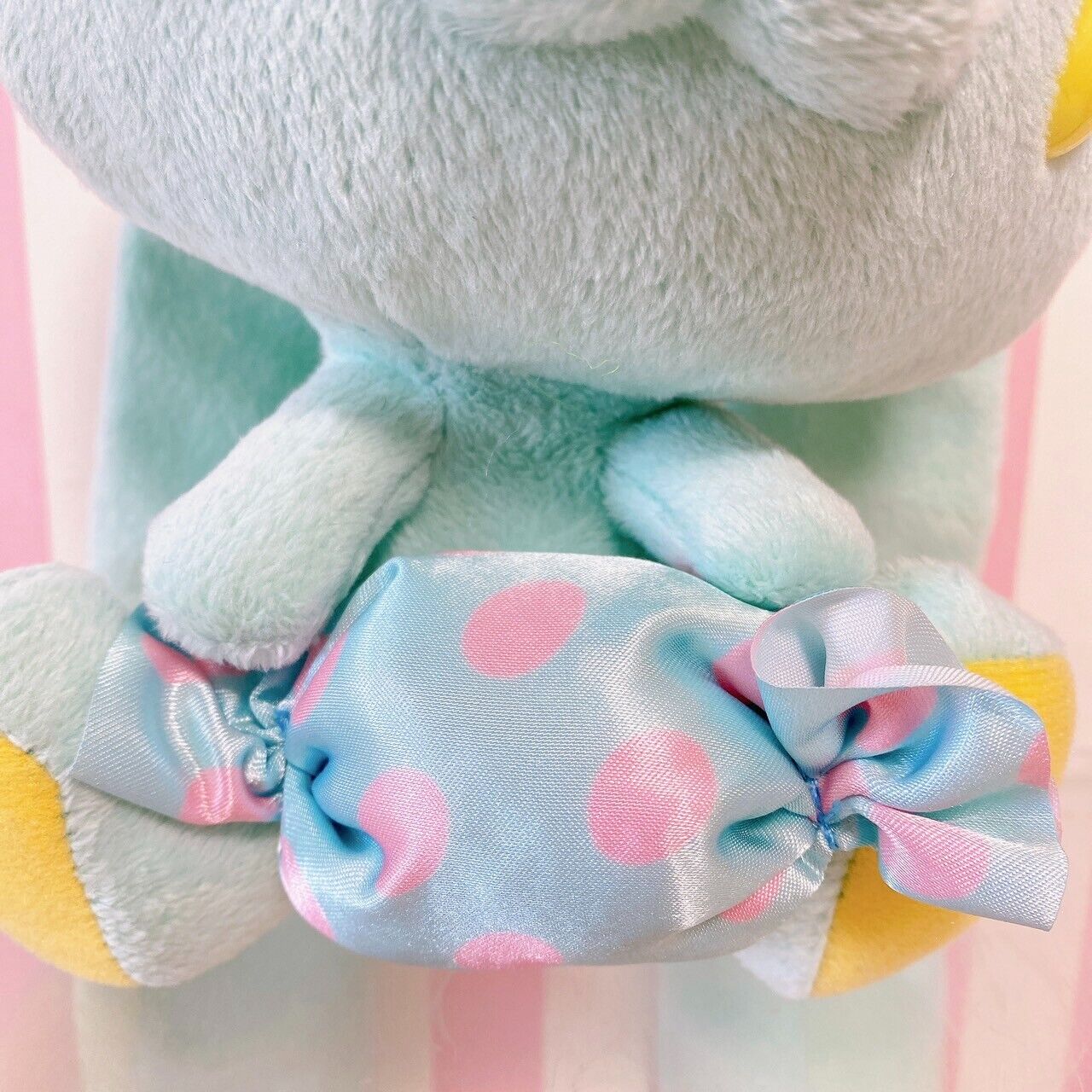 Taito Hanyou Usagi All Purpose Bunny Plush Candy Sky Blue Halloween Soft Toy Dot