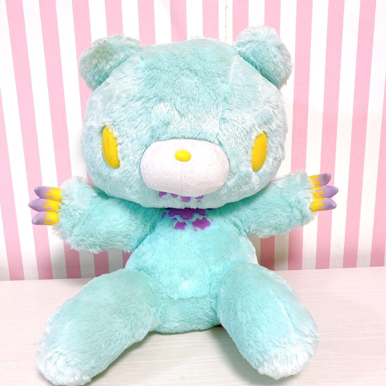 TAiTo Gloomy Bloody Bear Plush Soft Stuffed Toy Sherbet Blue Chax GP Sitting