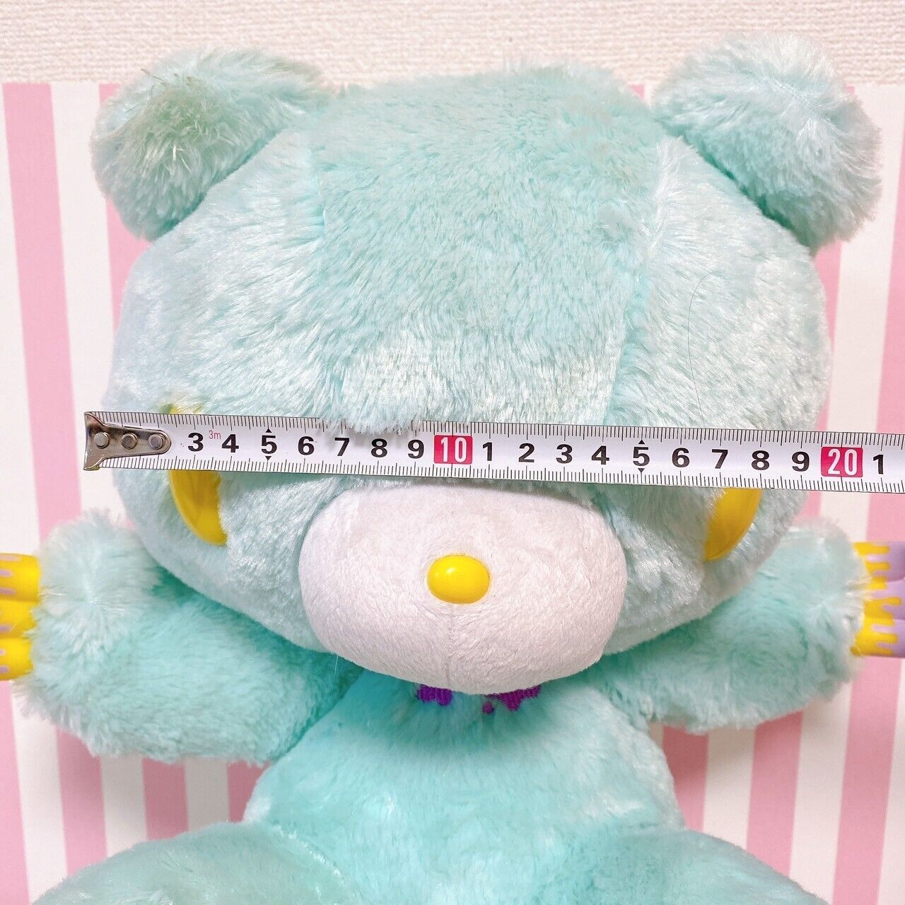 TAiTo Gloomy Bloody Bear Plush Soft Stuffed Toy Sherbet Blue Chax GP Sitting