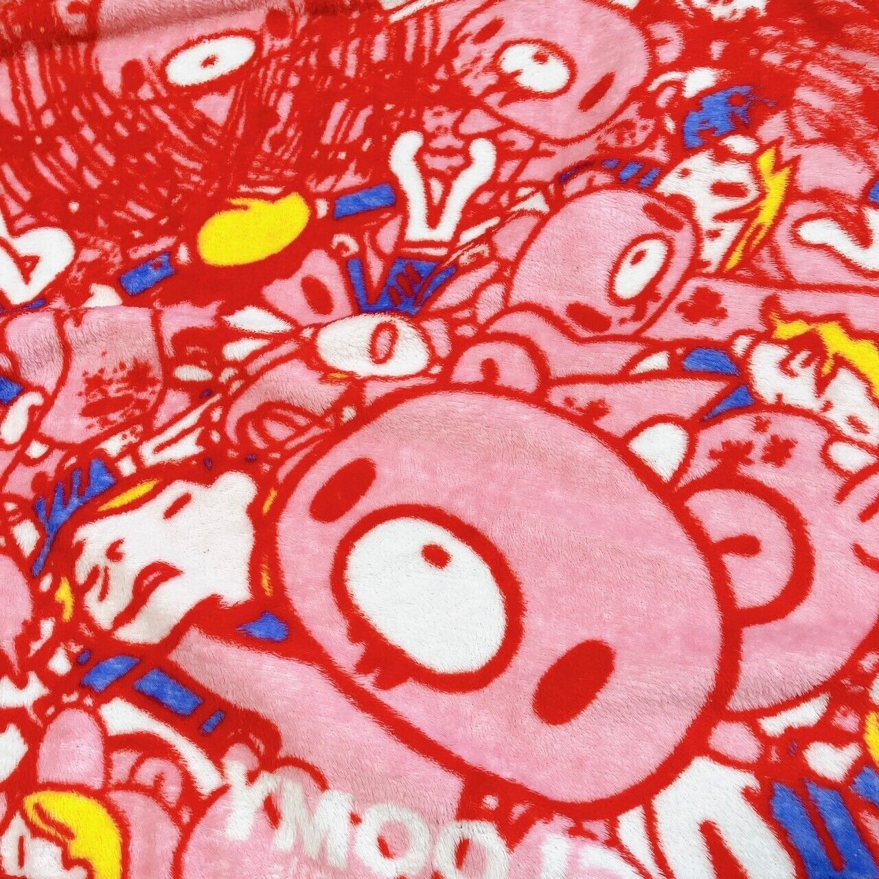 Taito Gloomy Bloody Bear Blanket Pink Red Fluffy Chax GP CGP Character Kawaii