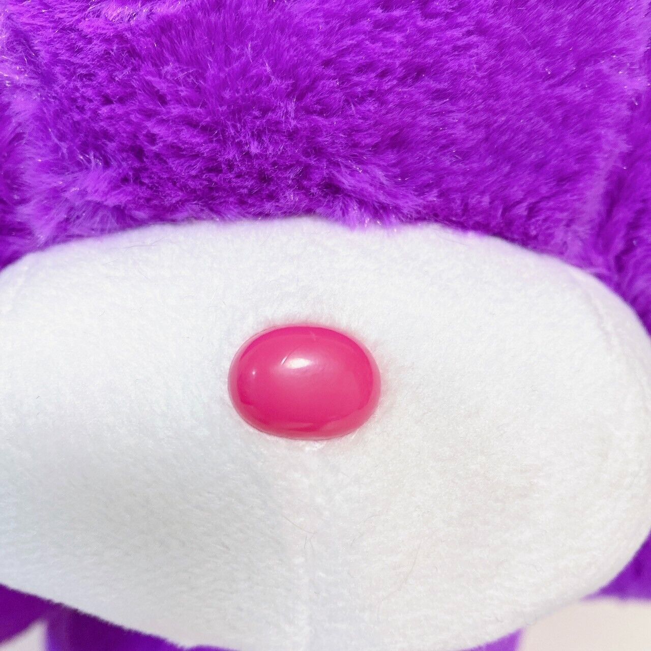 TAiTo Gloomy Bloody Bear Horror Tone Purple Plush Doll Soft Stuffed Toy Rare