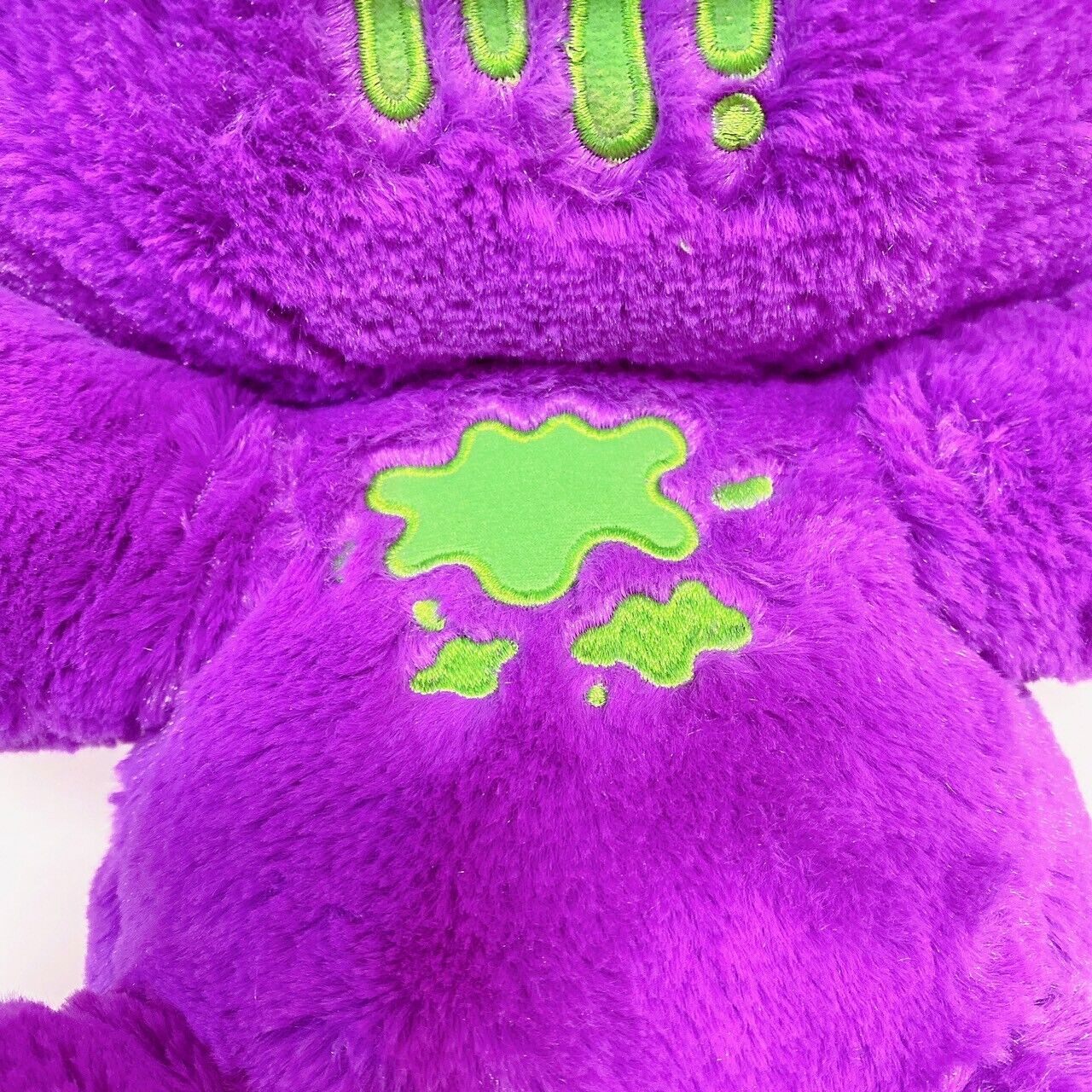 TAiTo Gloomy Bloody Bear Horror Tone Purple Plush Doll Soft Stuffed Toy Rare