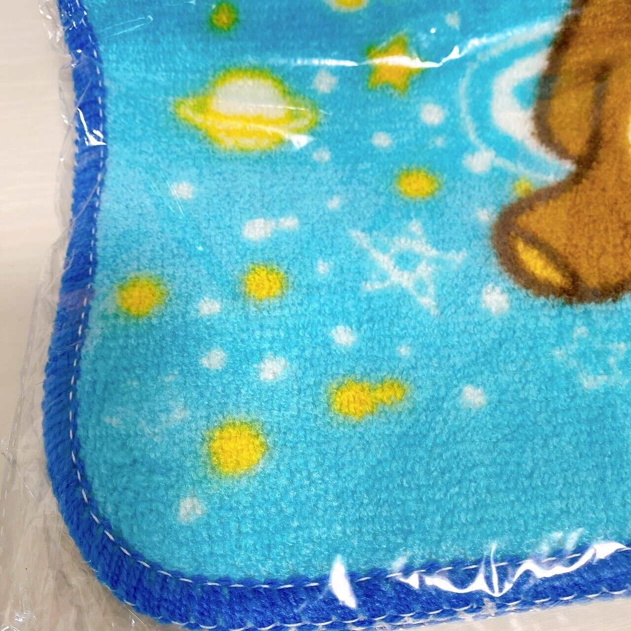 San-X Rilakkuma Korilakkuma Kiiroitori Rug Mat Blue Star Universe Space Fluffy