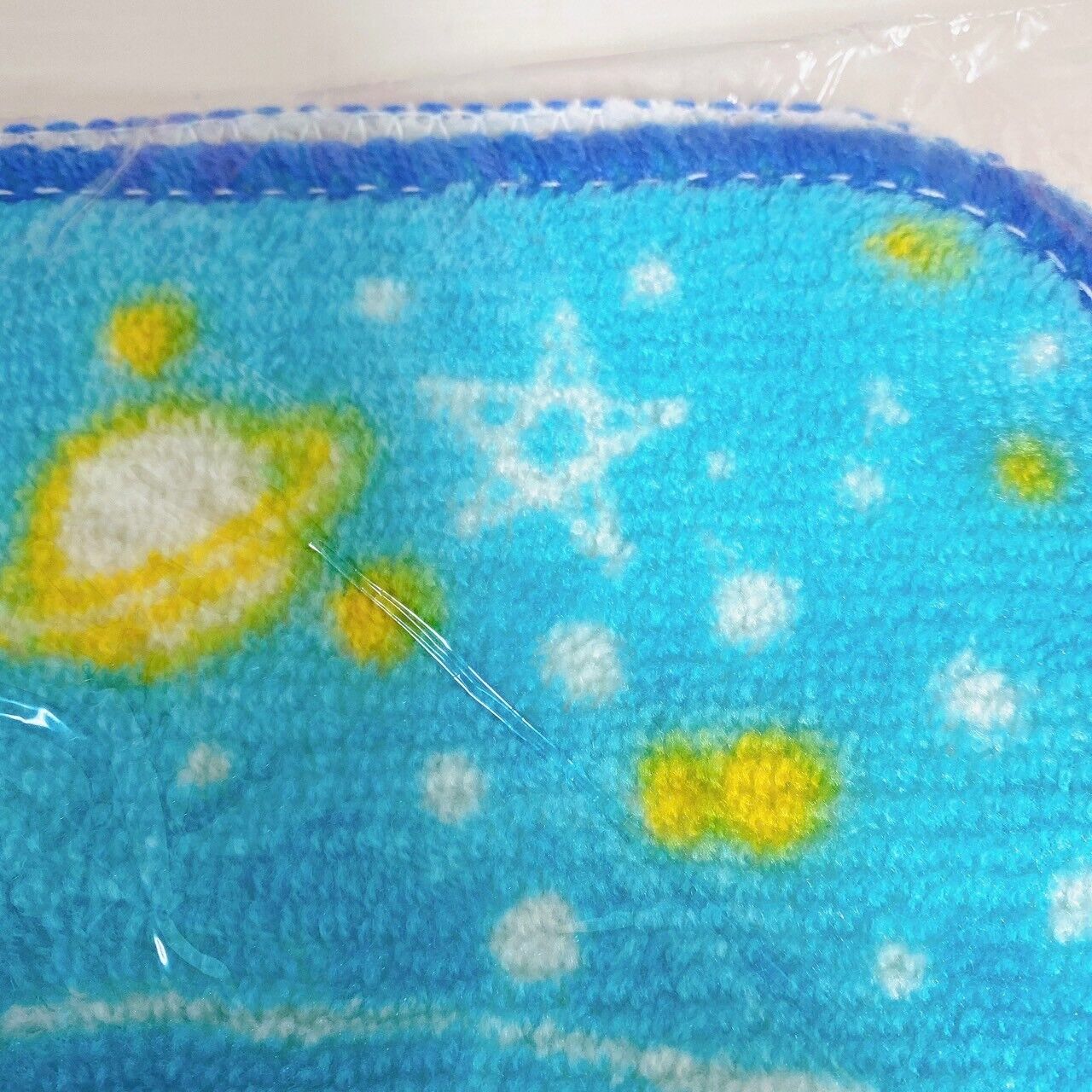 San-X Rilakkuma Korilakkuma Kiiroitori Rug Mat Blue Star Universe Space Fluffy