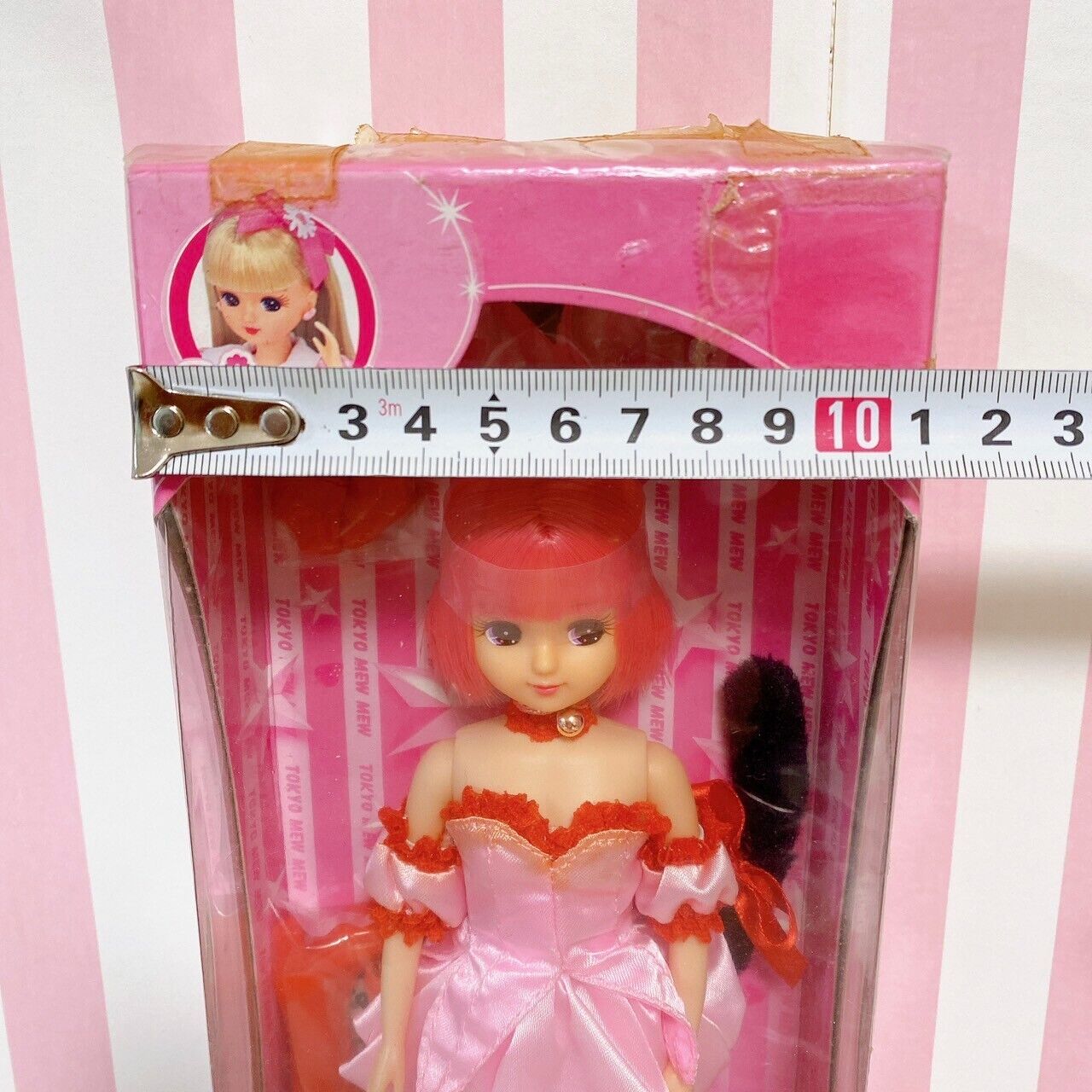 TAKARA Licca-chan Doll Tokyo Mew Mew Collaboration Pink Red Ichigo Momomiya Rare